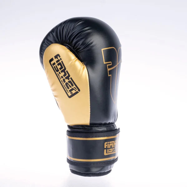 Fighter Basic-handskar - svarta/guld, 1376APU-OTL-0212