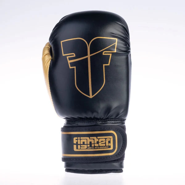 Fighter Basic-handskar - svarta/guld, 1376APU-OTL-0212