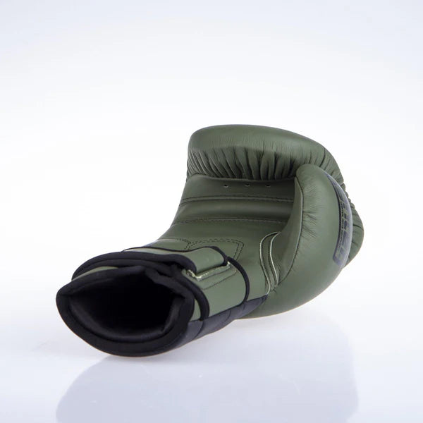 Fighter Boxningshandskar Sparring - matt khaki/svart, FBG-002KB