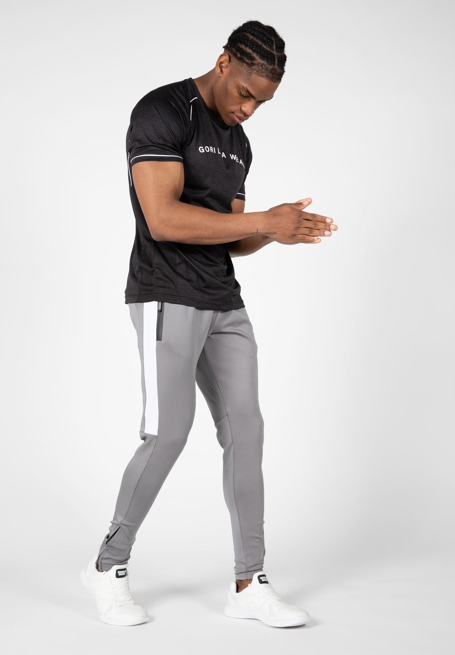 Gorilla Wear Benton Track Pants, grå