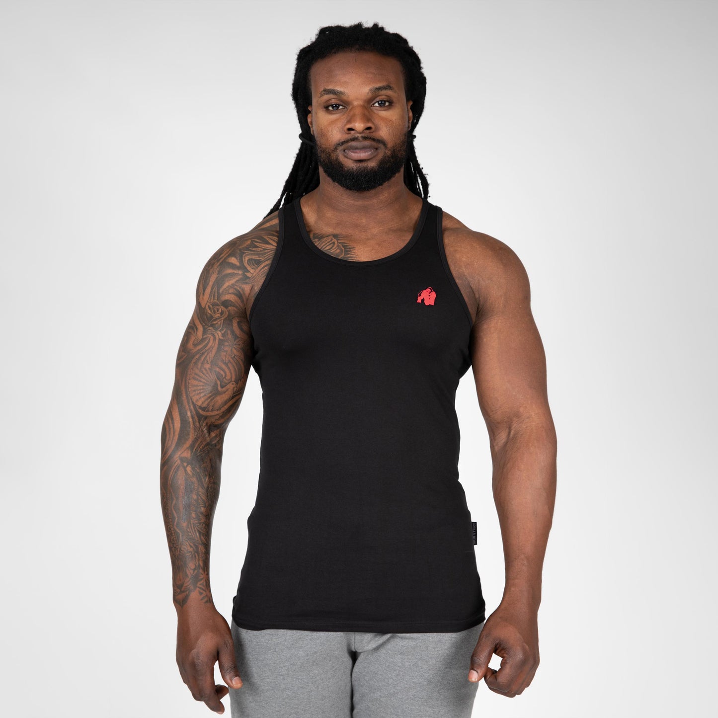 Gorilla Wear Adams Stretch linne, svart
