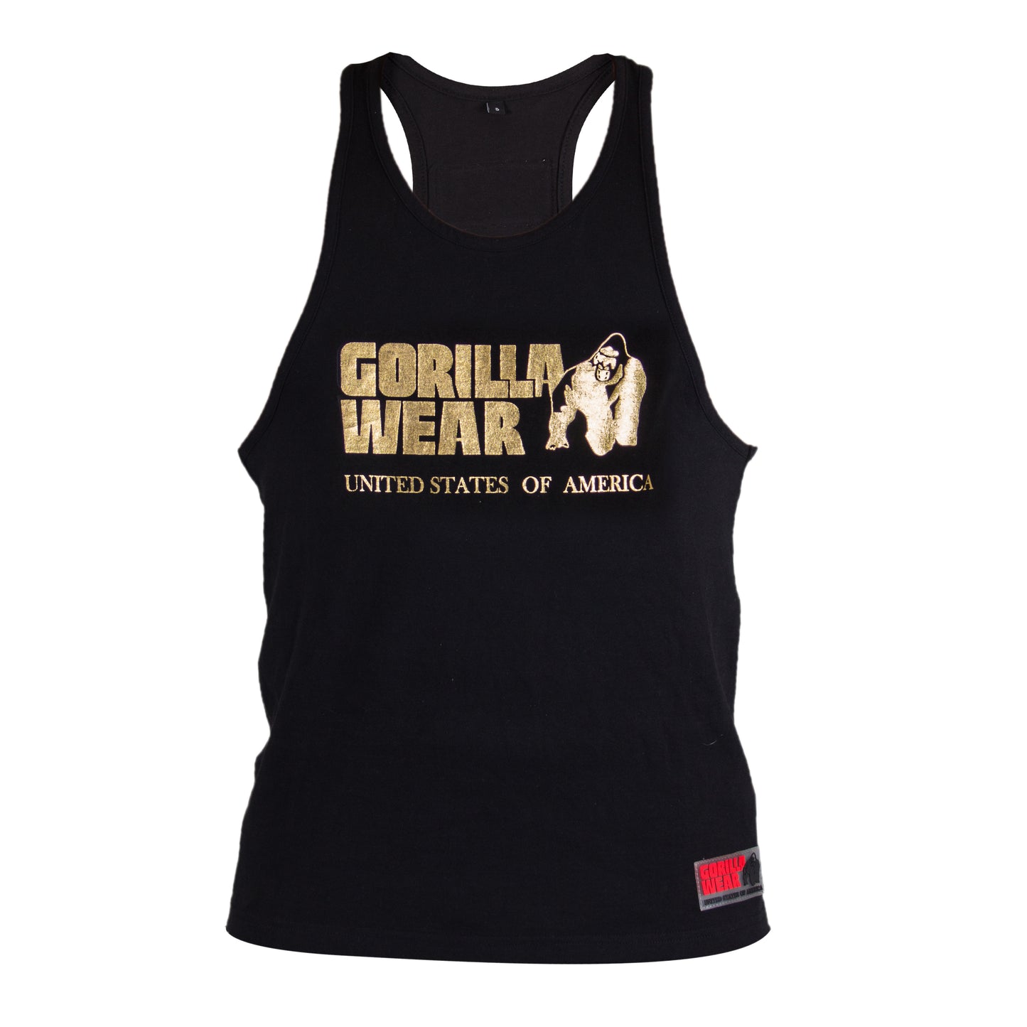 Gorilla Wear Classic linne, svart/guld