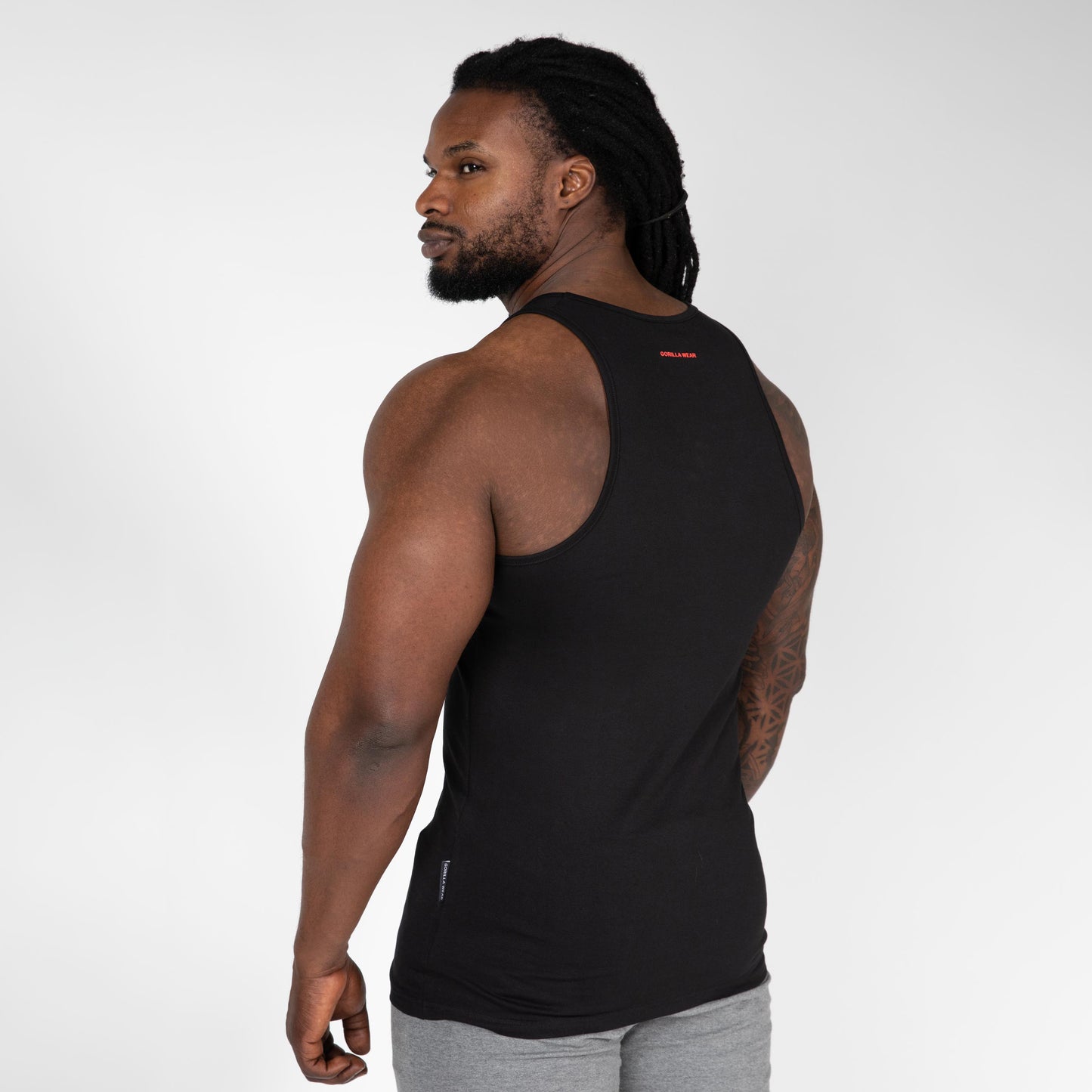 Gorilla Wear Adams Stretch linne, svart