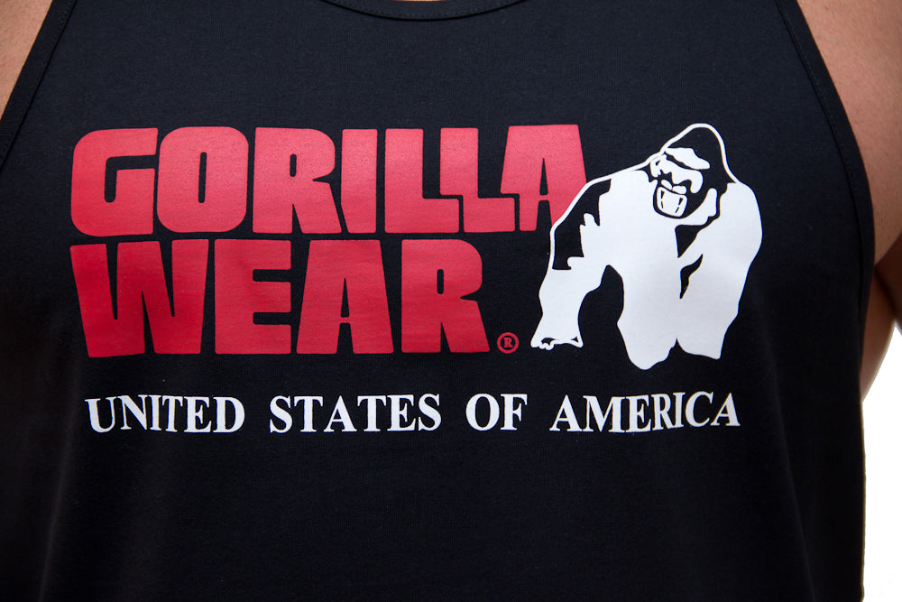 Gorilla Wear Classic linne, svart