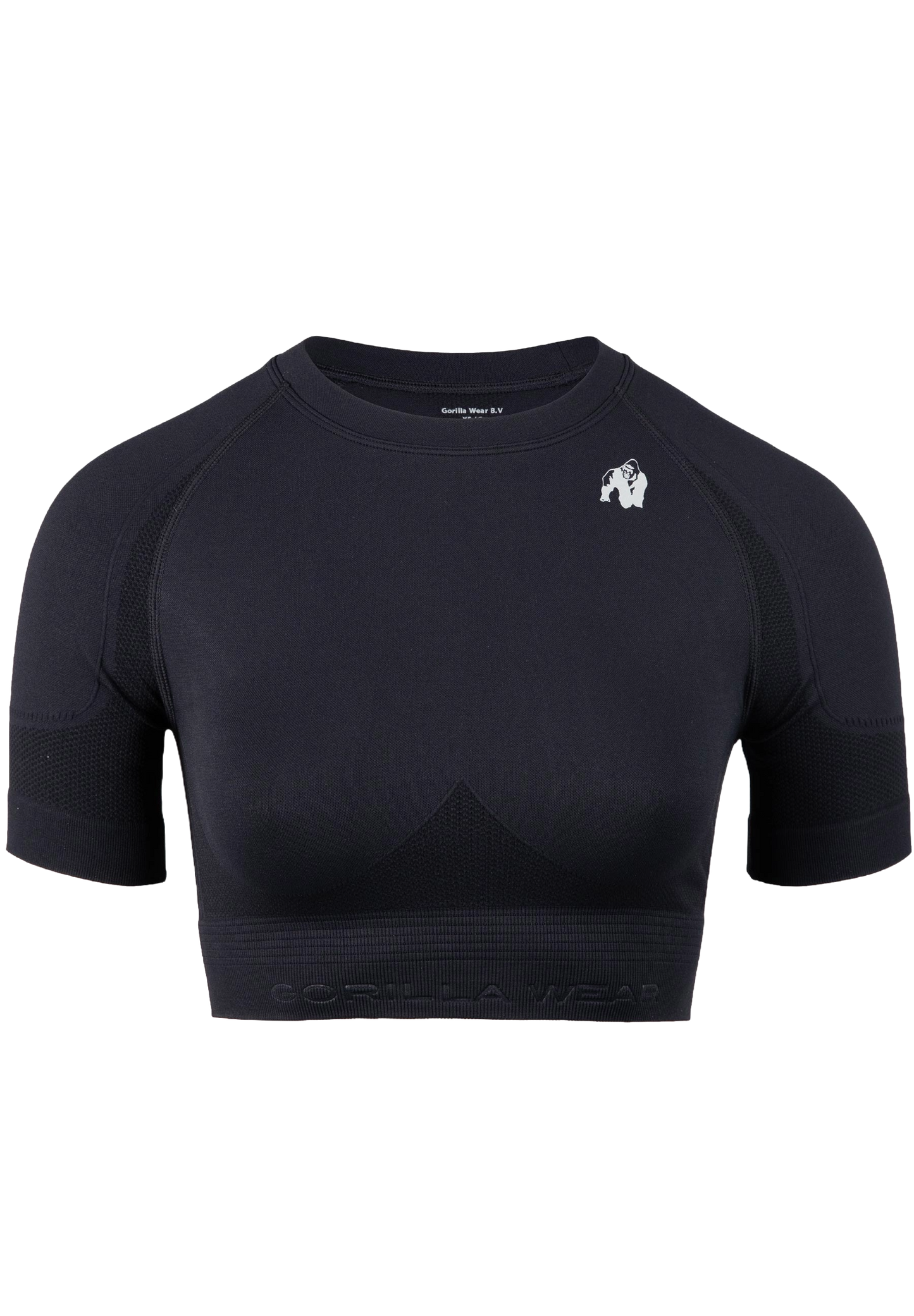 Gorilla Wear Whitney Seamless Crop Top, svart