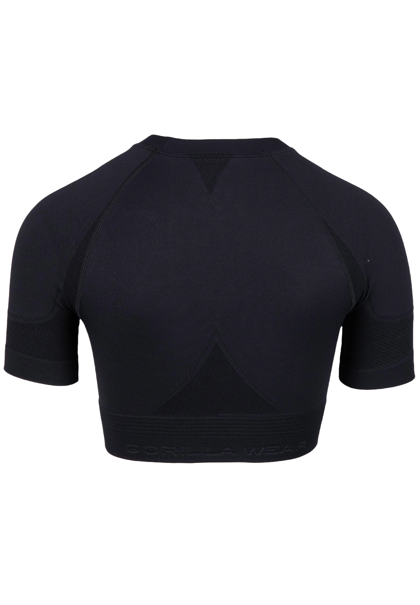 Gorilla Wear Whitney Seamless Crop Top, svart