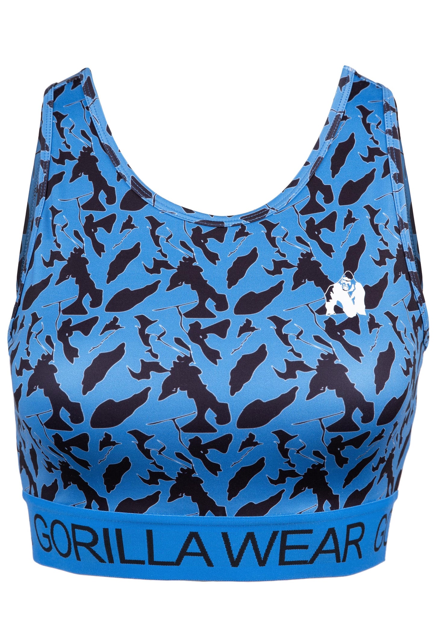 Gorilla Wear Osseo Crop Top, blå