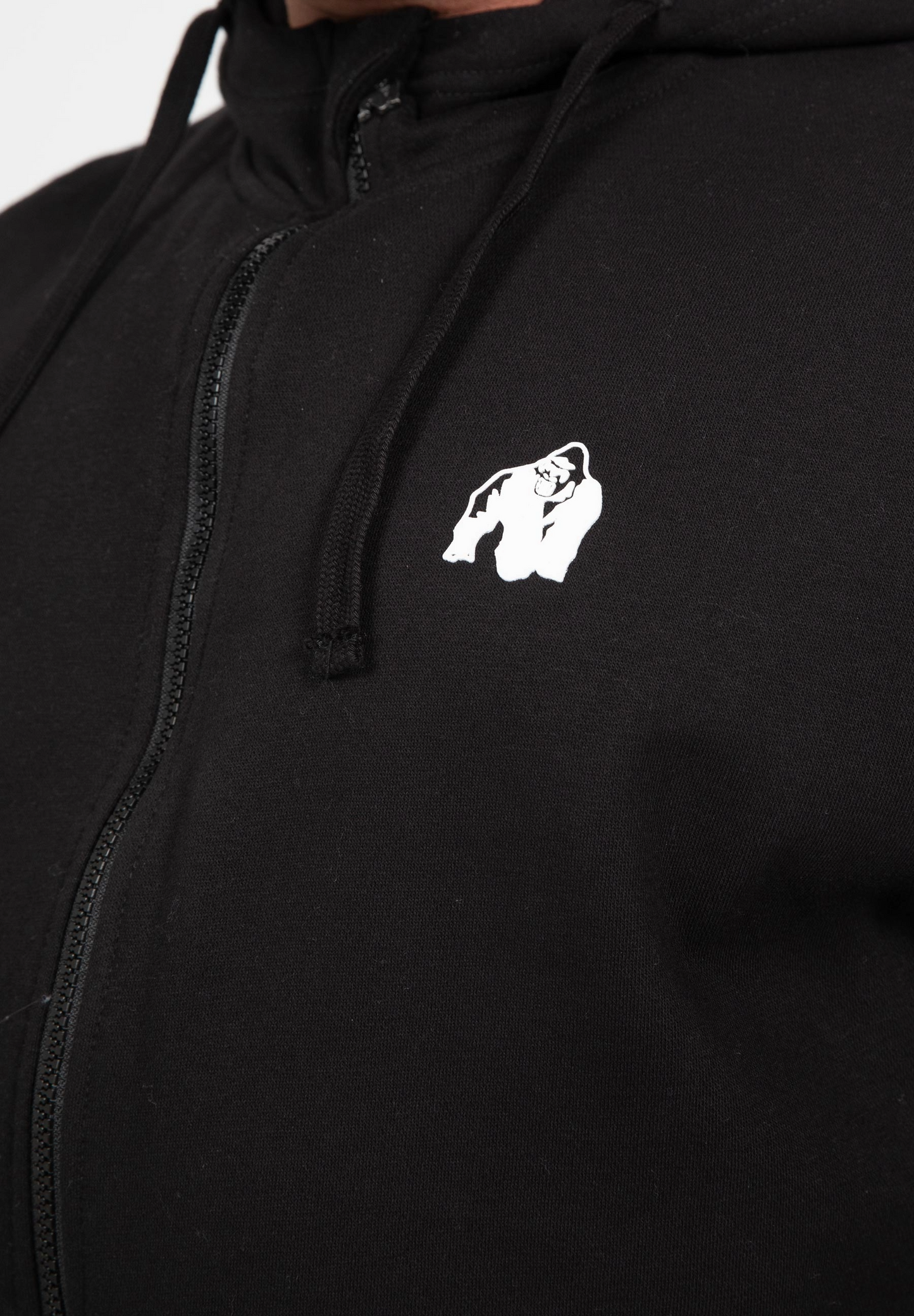Gorilla Wear Leon Zipped Hoodie, svart