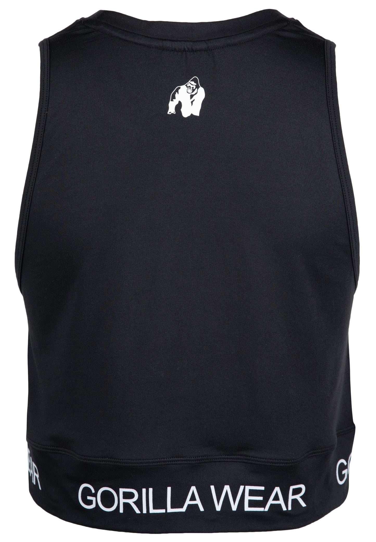 Gorilla Wear Colby Cropped Tank Top, Svart