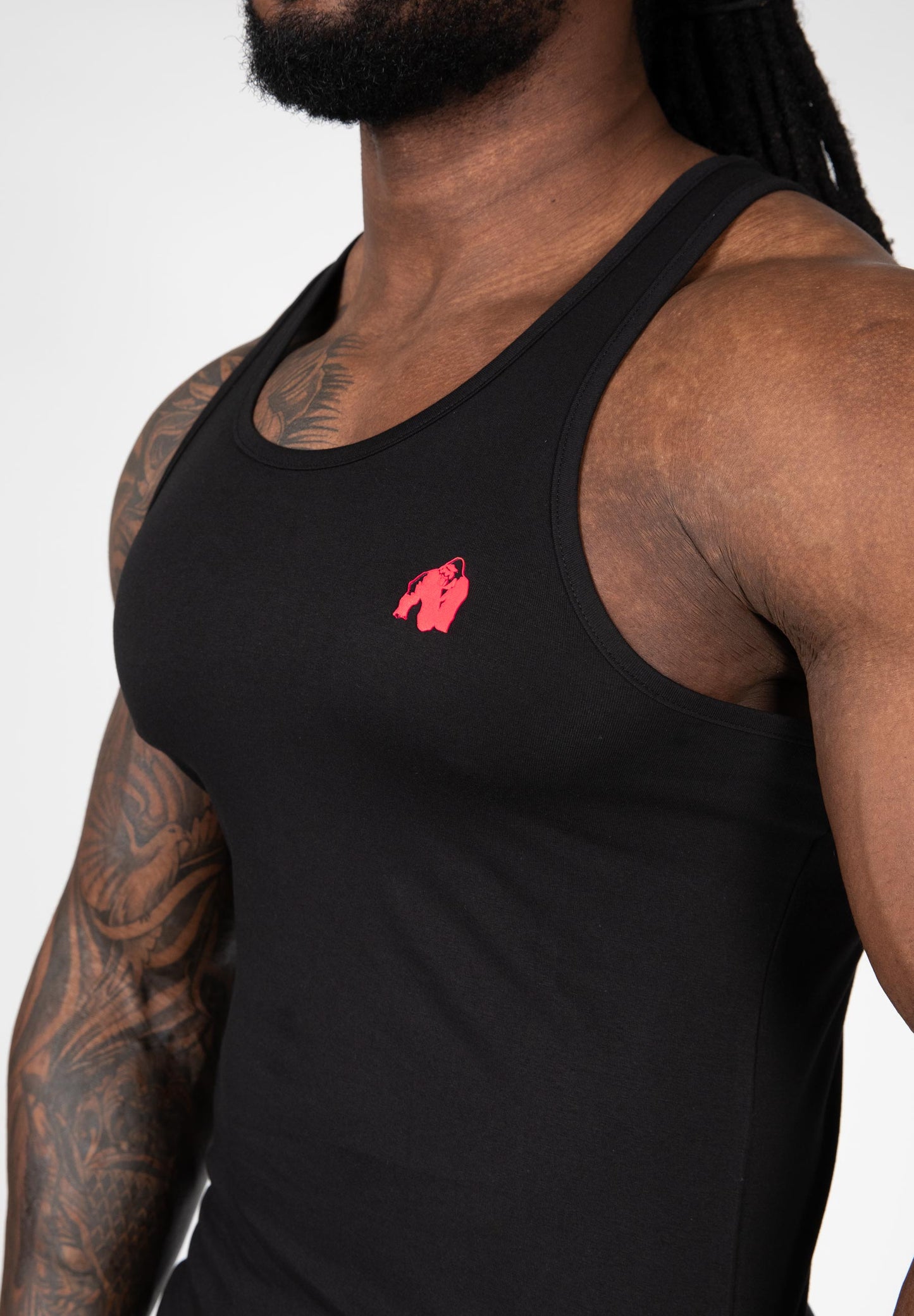 Gorilla Wear Adams Stretch linne, svart