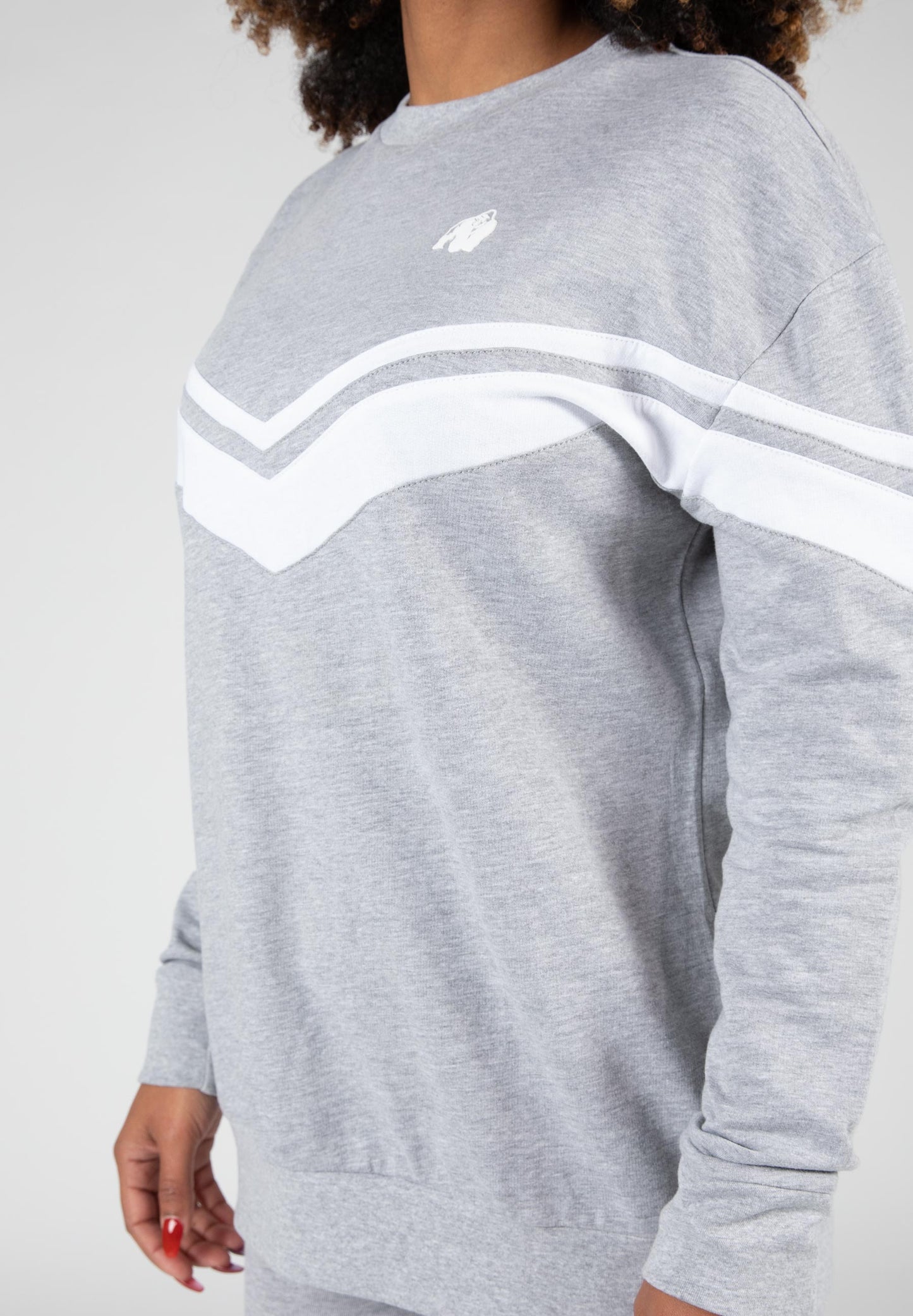 Gorilla Wear Hailey Oversized Sweatshirt, grå