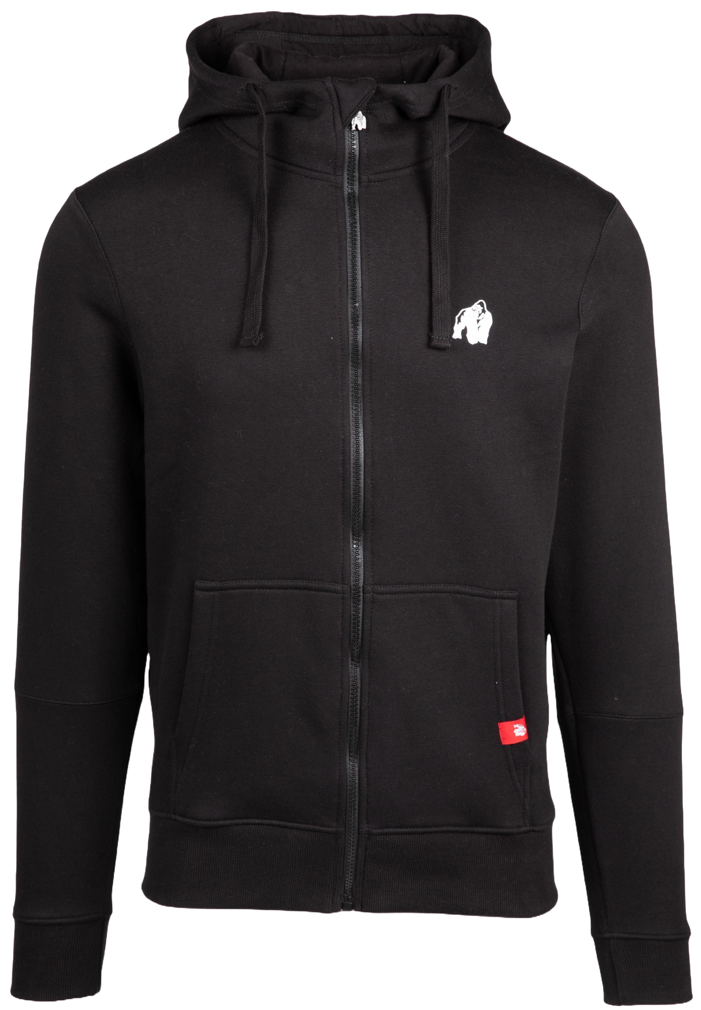 Gorilla Wear Leon Zipped Hoodie, svart
