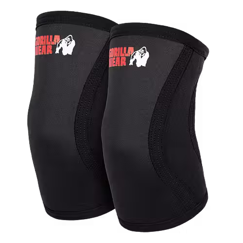 Gorilla Wear 3 MM armbågsskydd, svarta