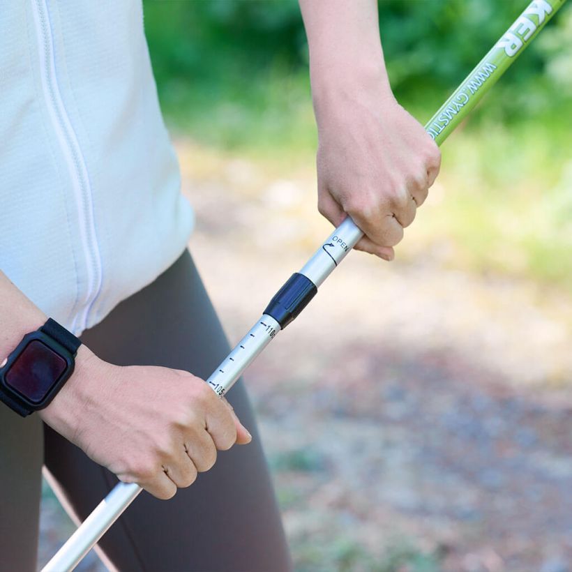 Gymstick teleskopiska vandringsstavar