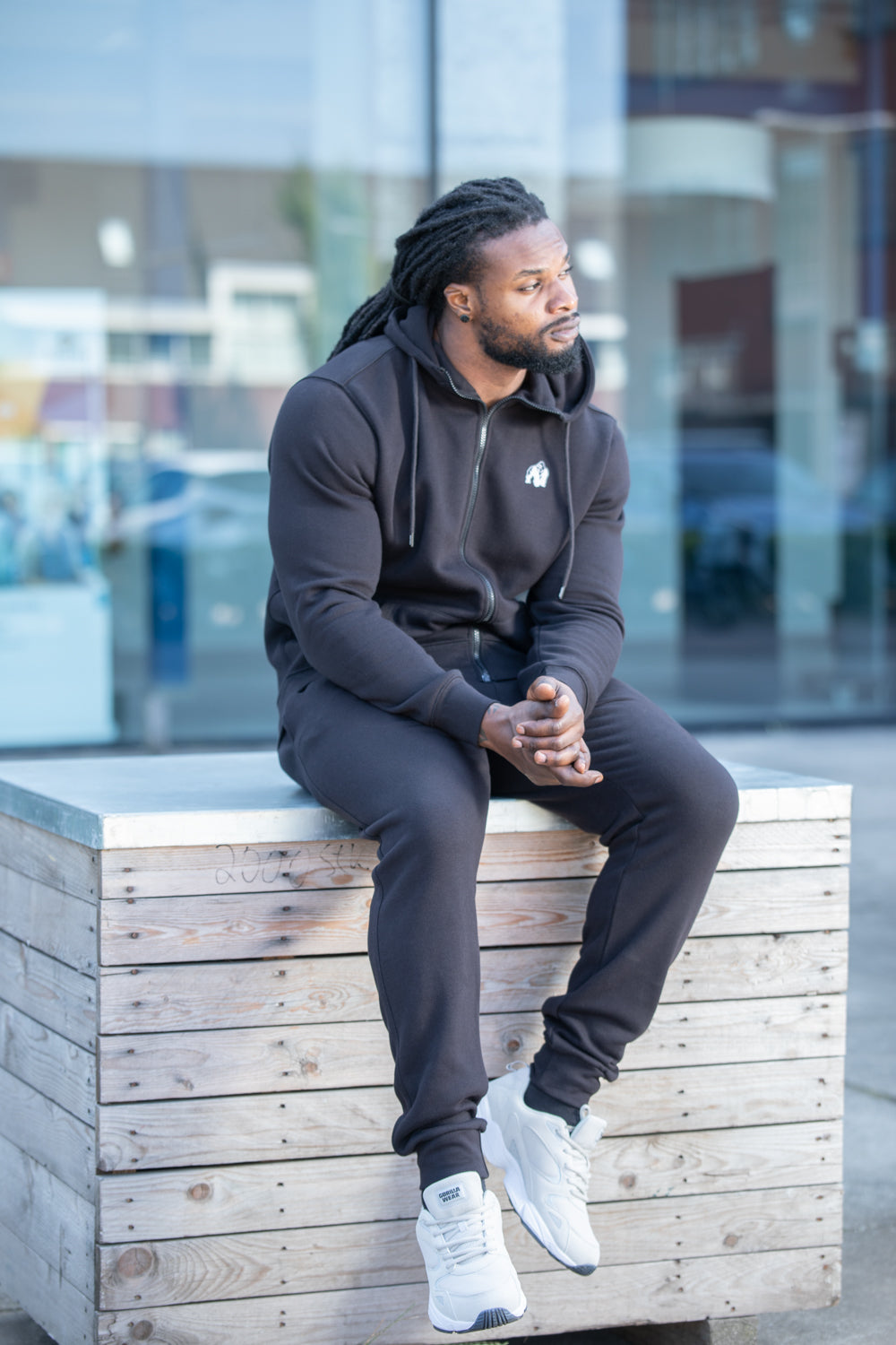 Gorilla Wear Kennewick Zipped Hoodie, grå