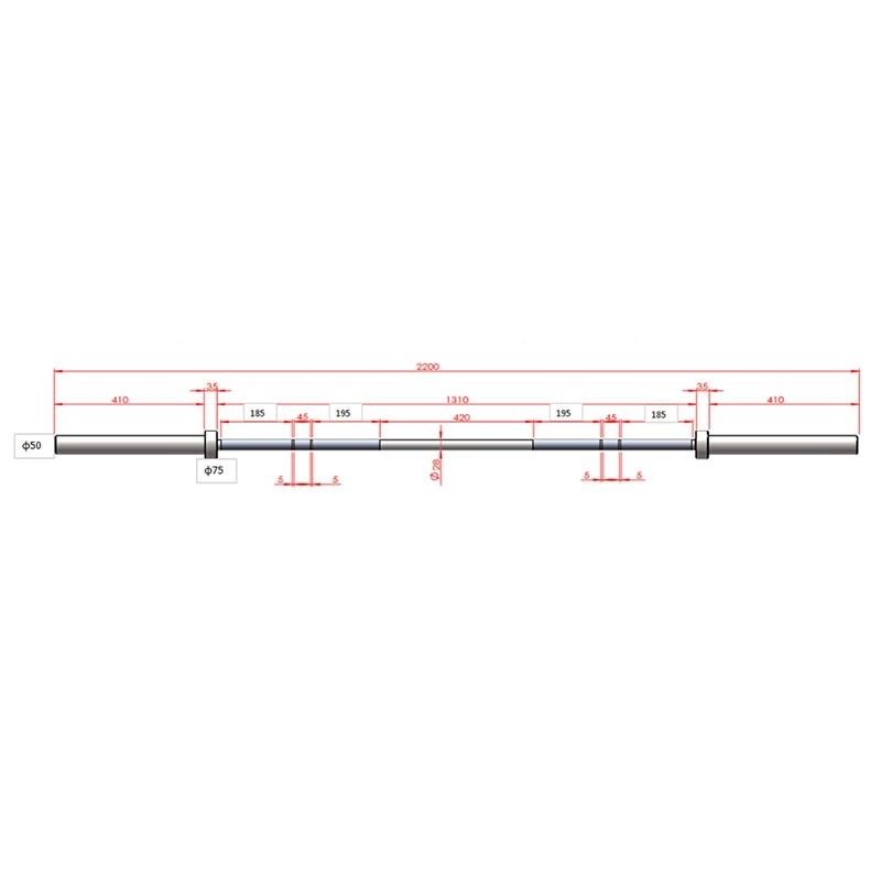 GYMSTICK 20kg Competition Bar