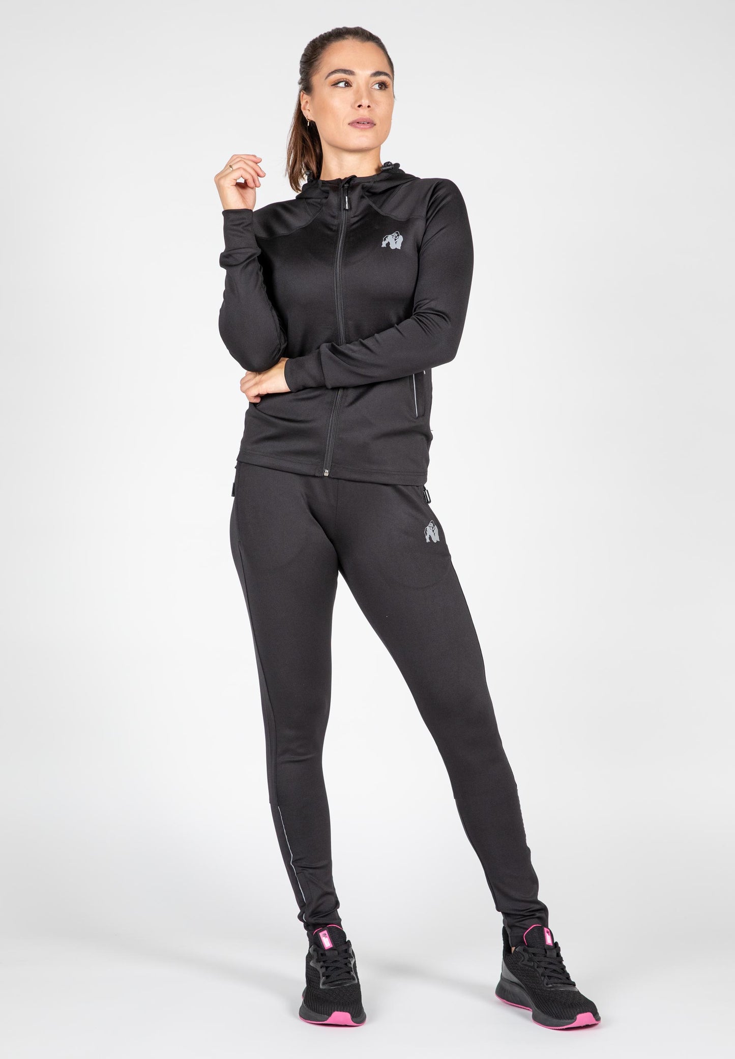 Gorilla Wear Halsey Track Jacket, svart