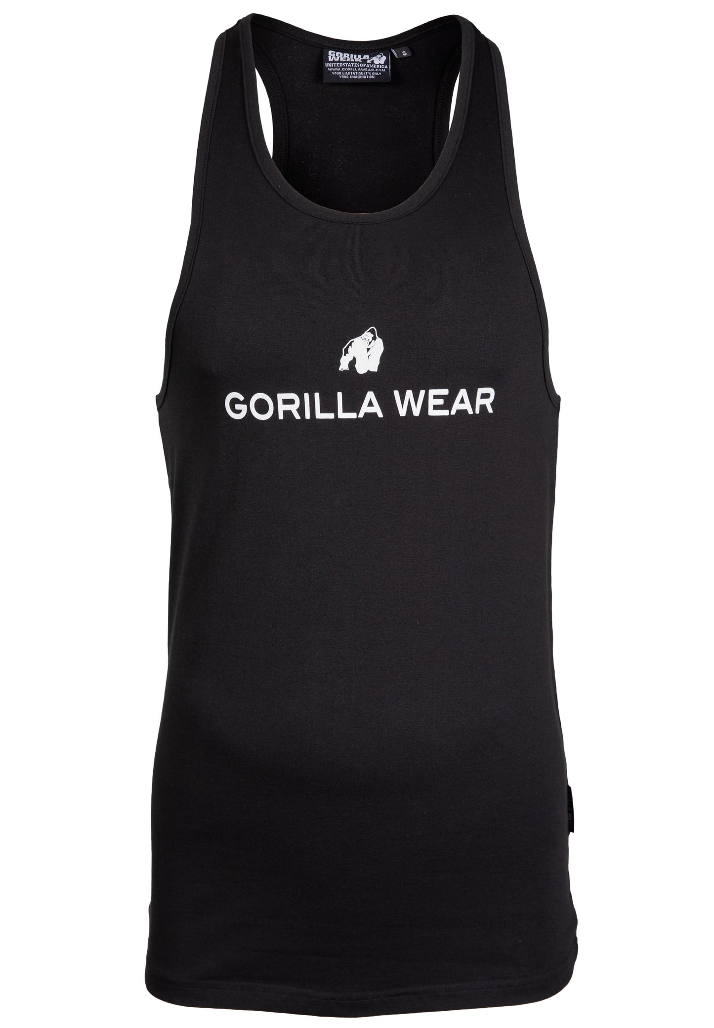 Gorilla Wear Carter Stretch linne, svart