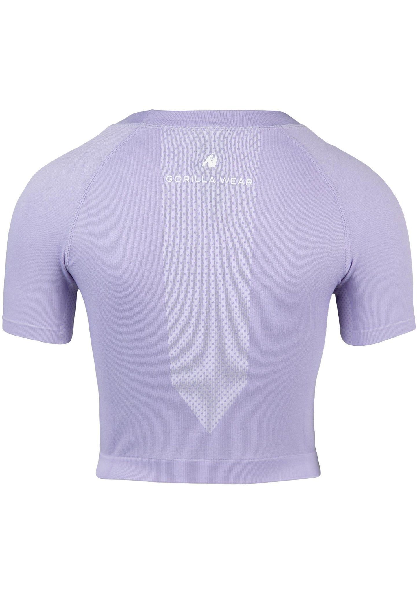 Gorilla Wear Selah Seamless Crop Top, lilac