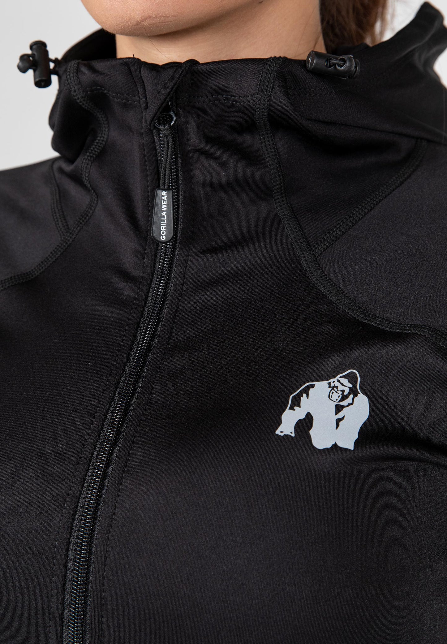 Gorilla Wear Halsey Track Jacket, svart