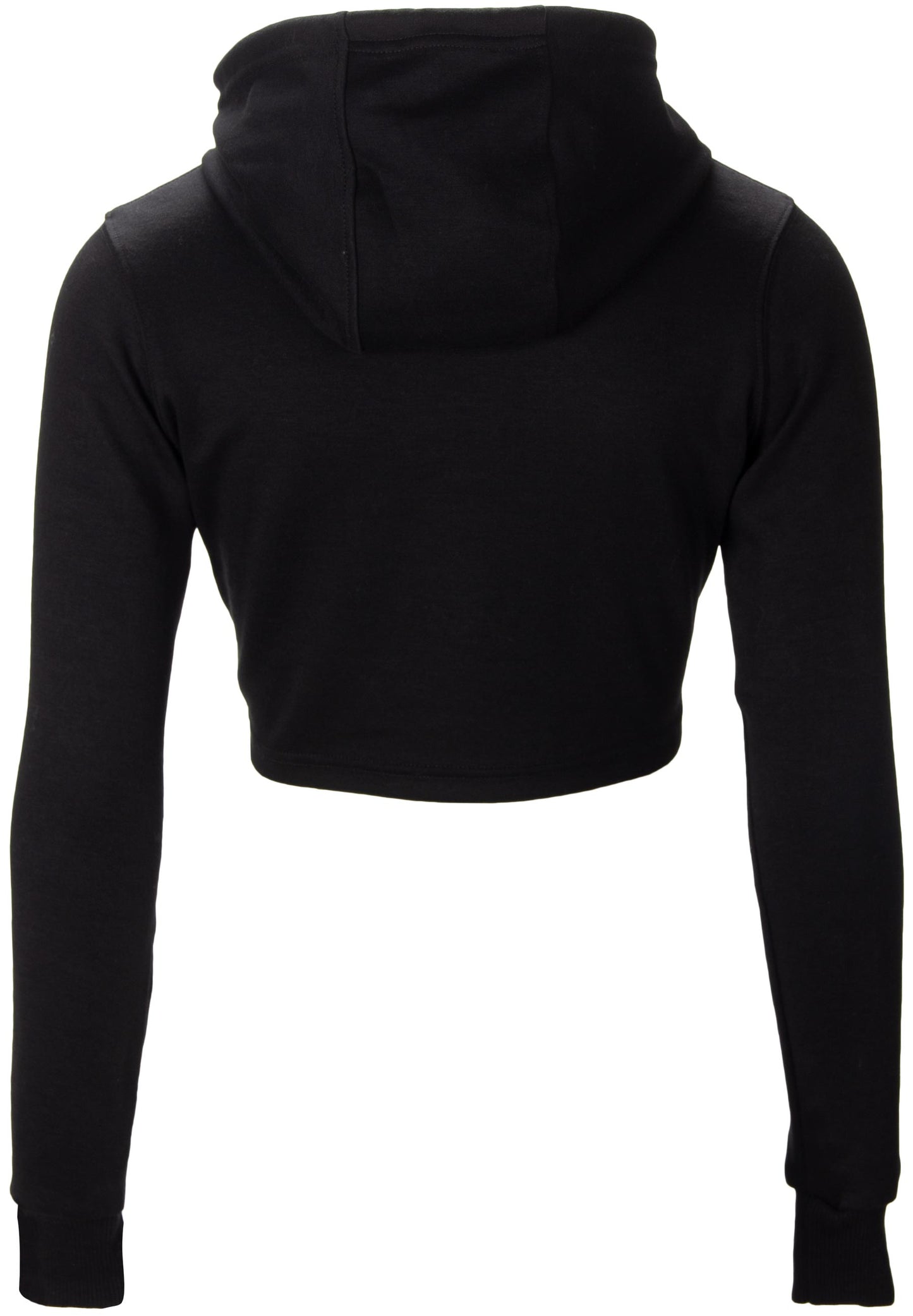 Gorilla Wear Pixley Crop Top Hoodie, svart