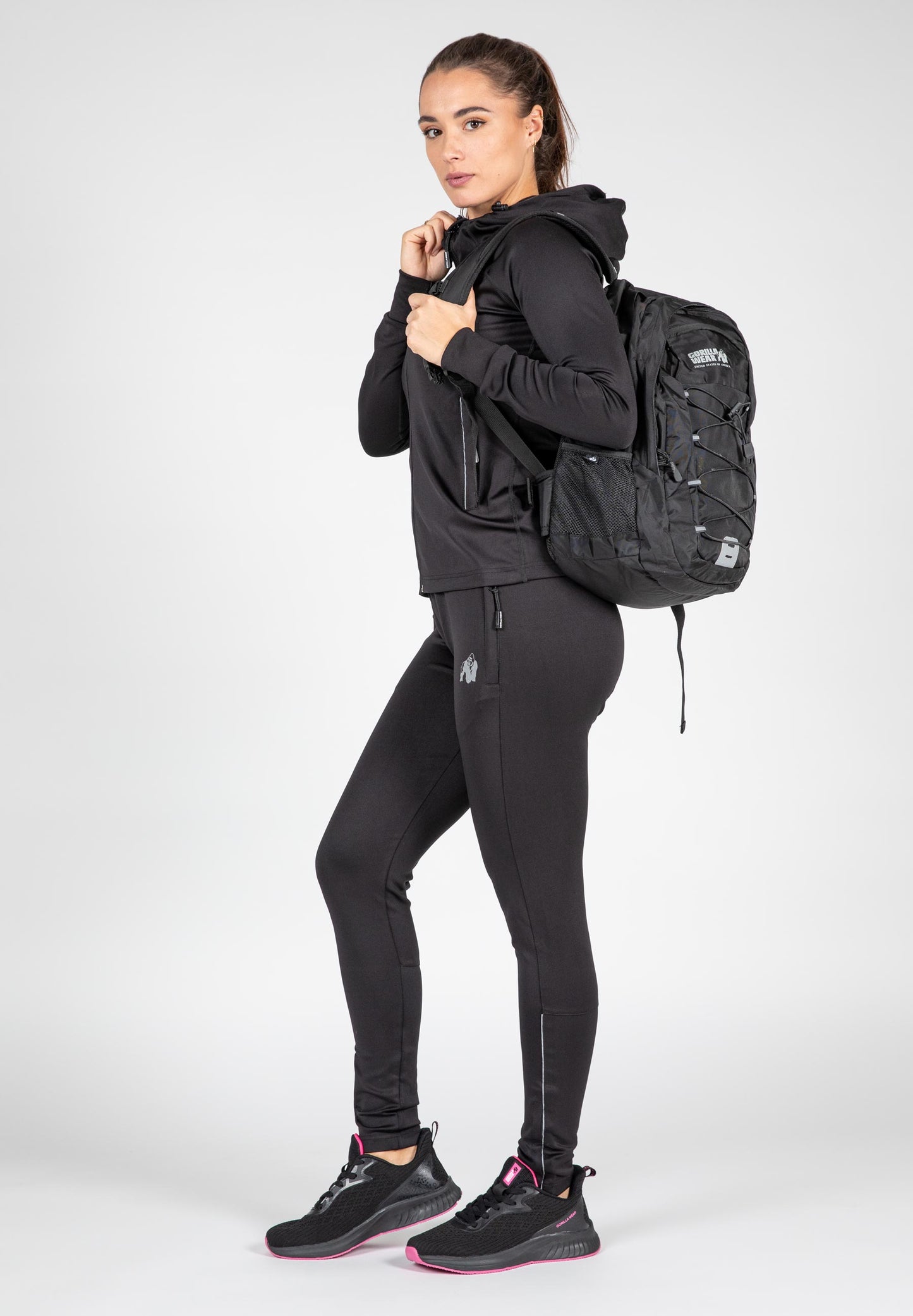 Gorilla Wear Halsey Track Jacket, svart
