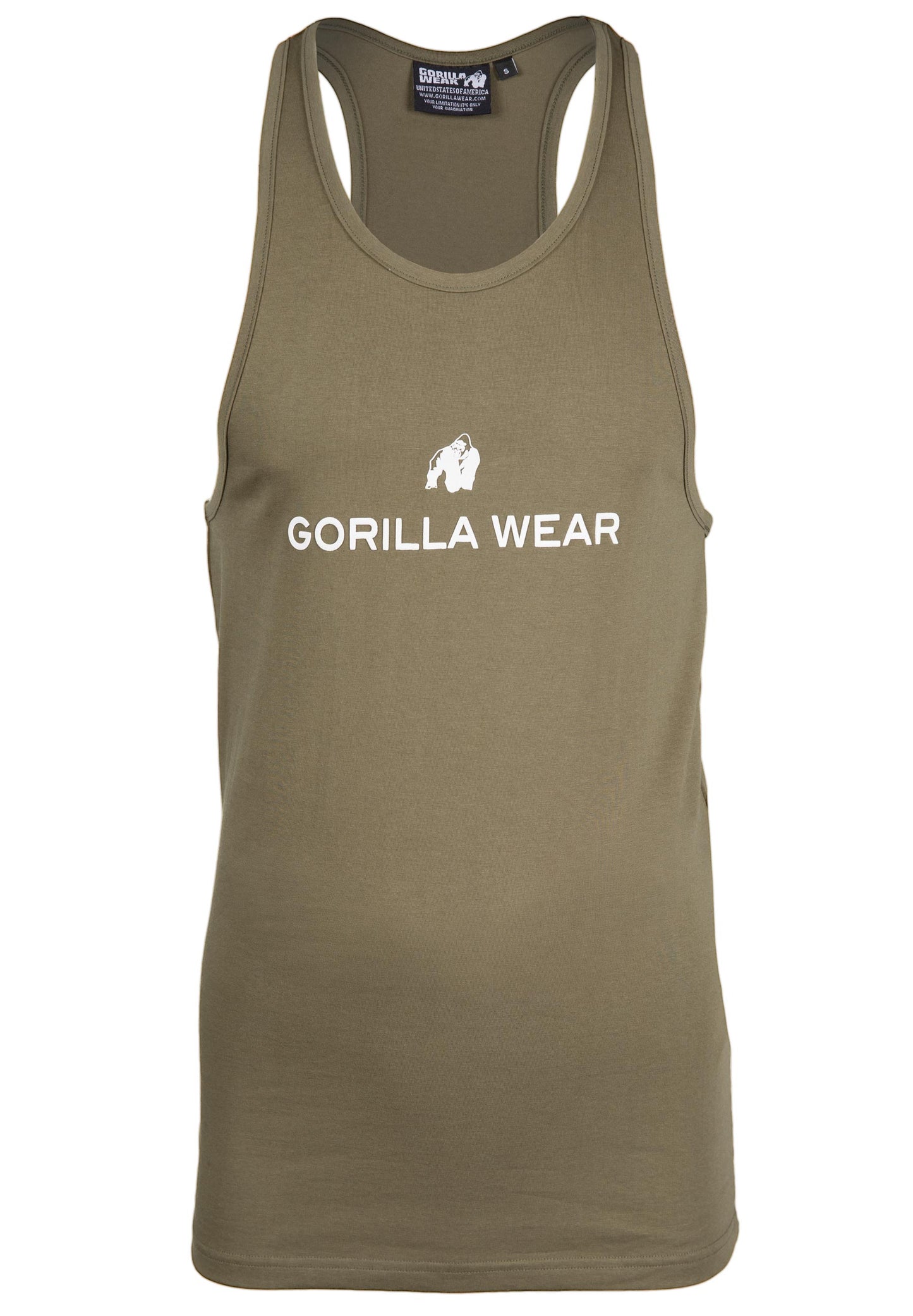 Gorilla Wear Carter Stretch linne, armégrön