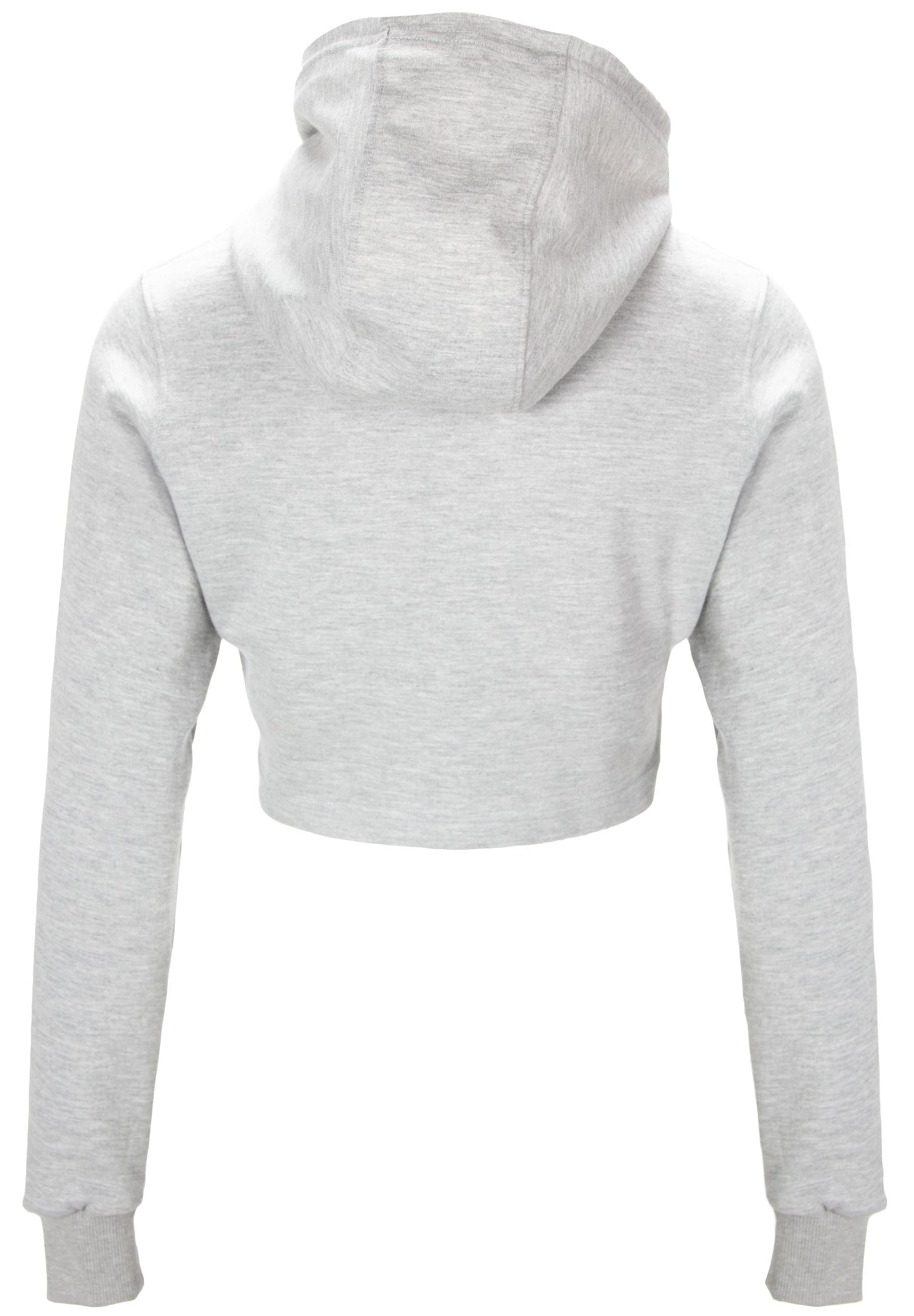 Gorilla Wear Pixley Crop Top Hoodie, grå