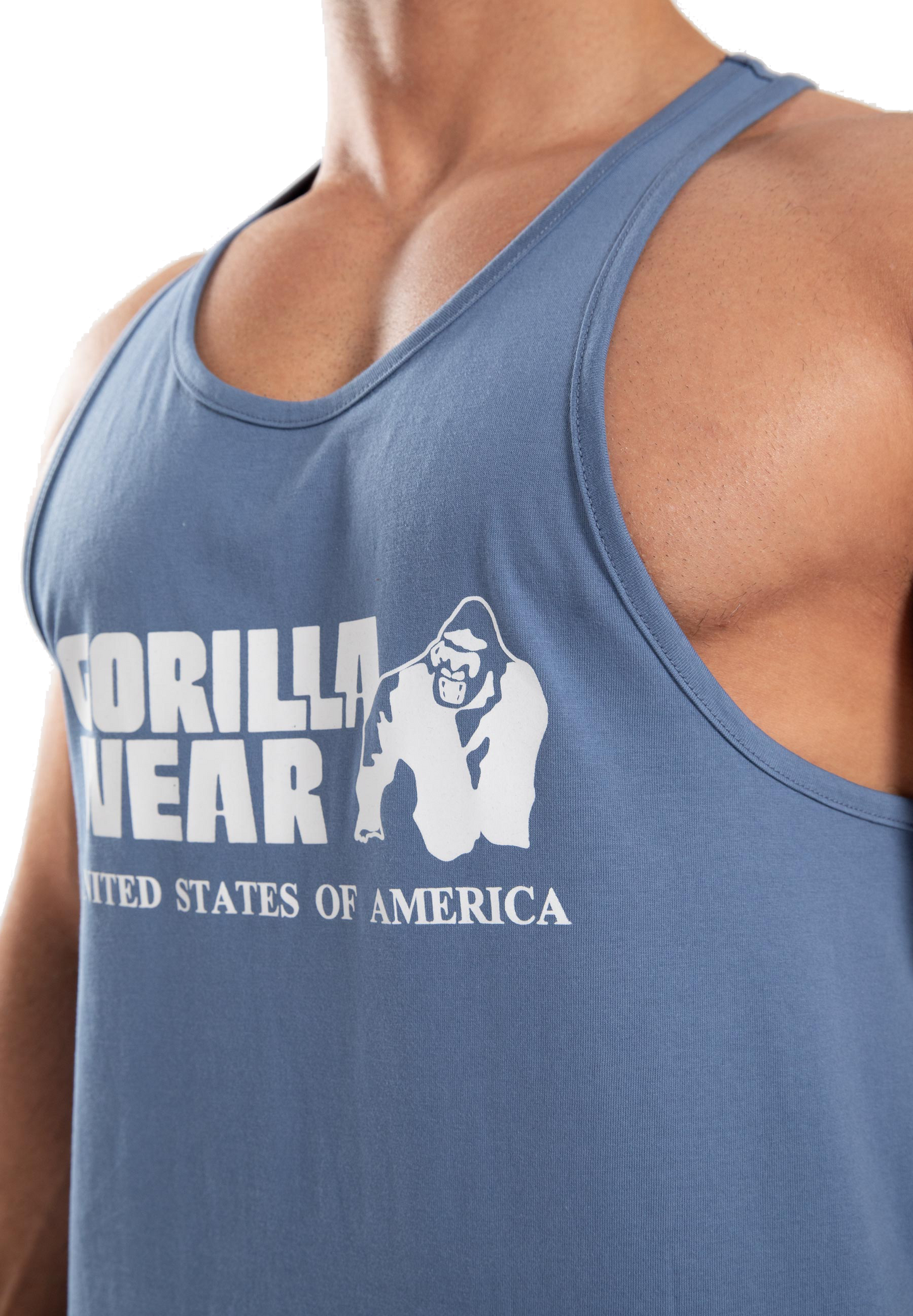 Gorilla Wear Classic linne, blå