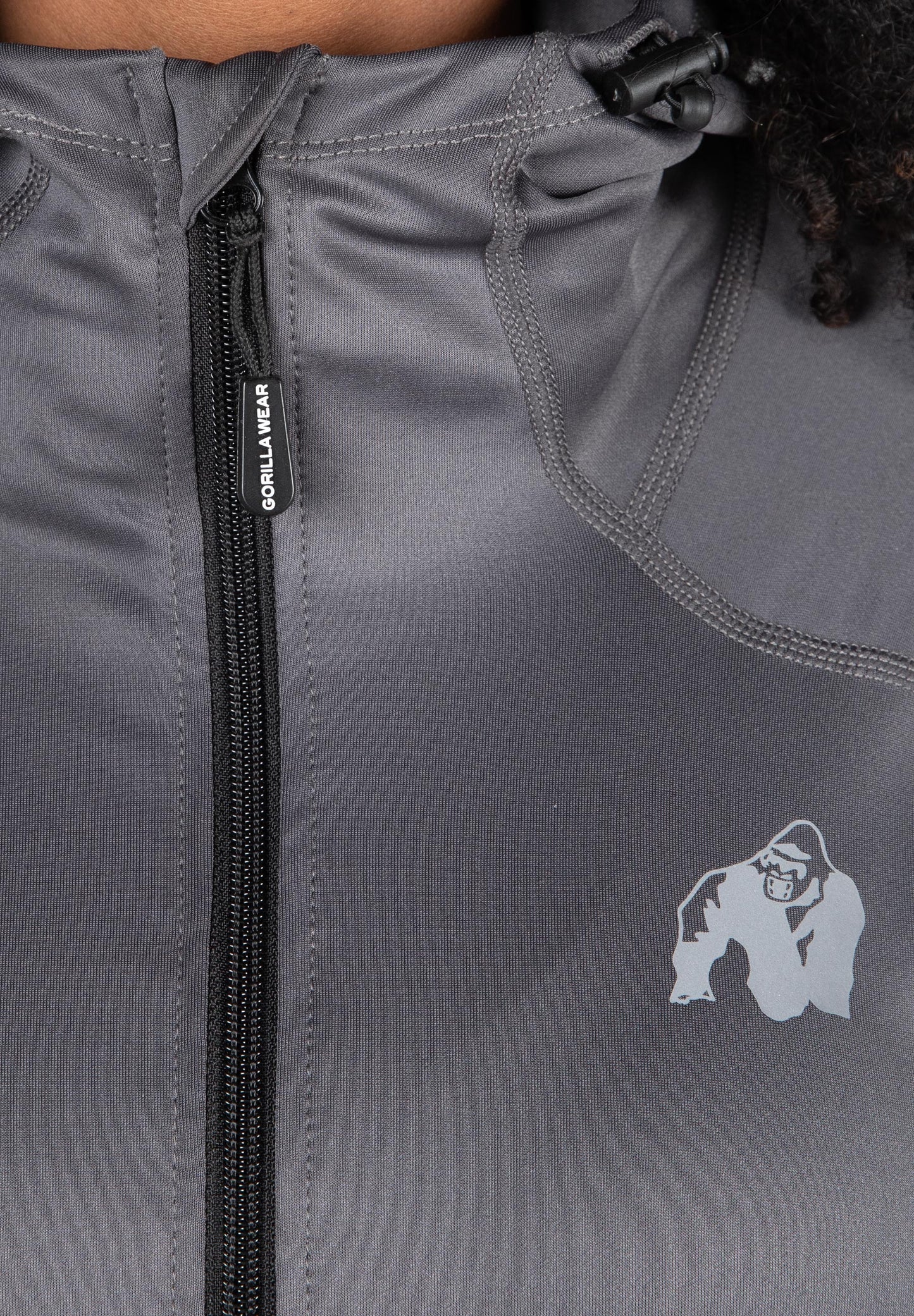 Gorilla Wear Halsey Track Jacket, grå