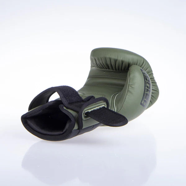 Fighter Boxningshandskar Sparring - matt khaki/svart, FBG-002KB
