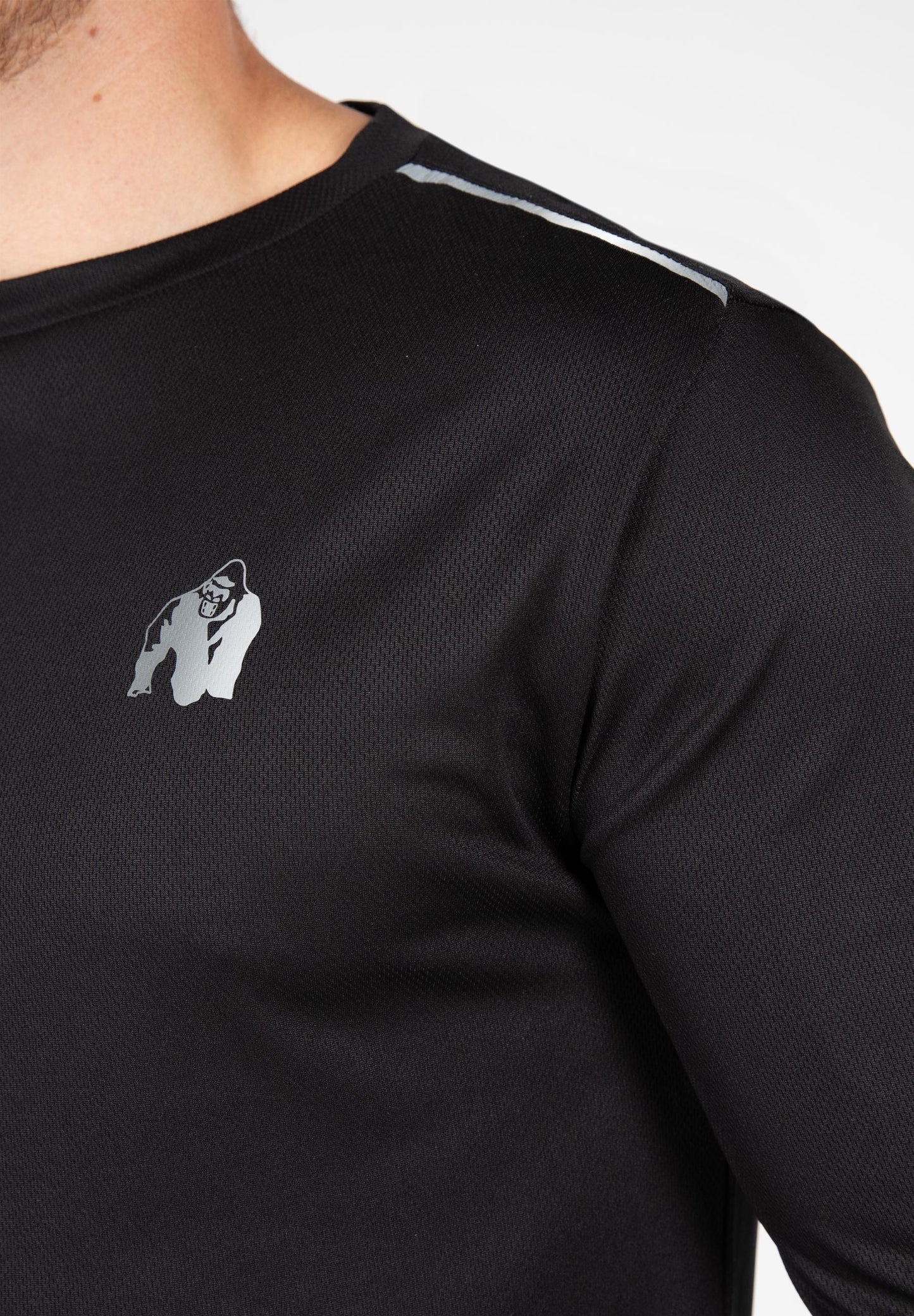 Gorilla Wear Washington Long Sleeve, svart