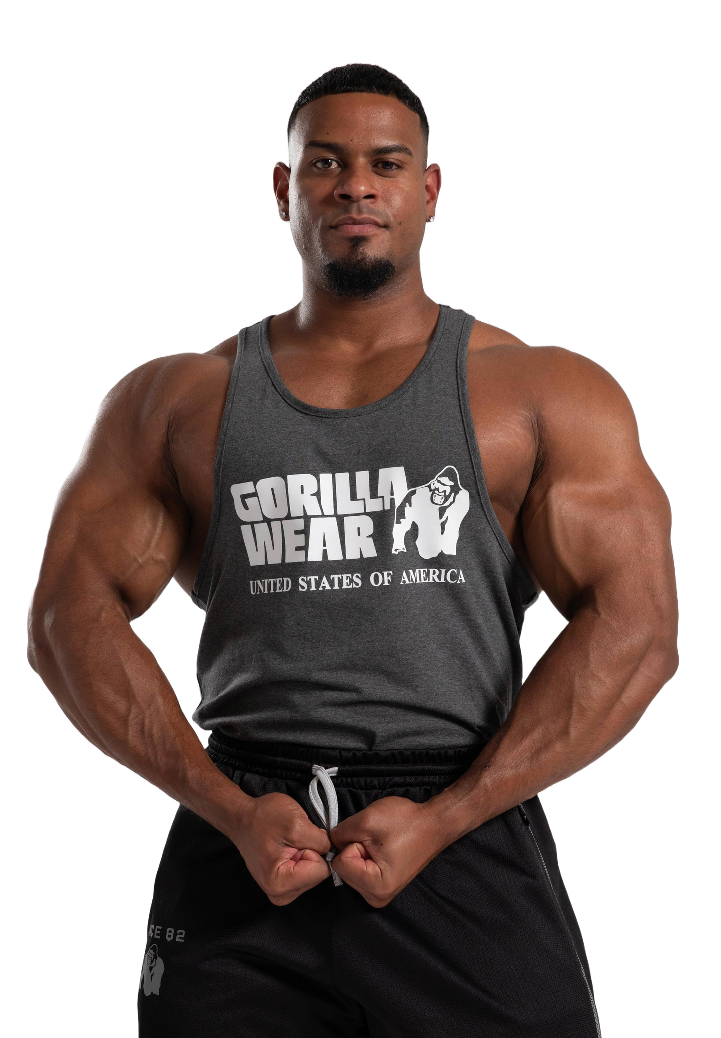 Gorilla Wear Classic linne, mörk grå