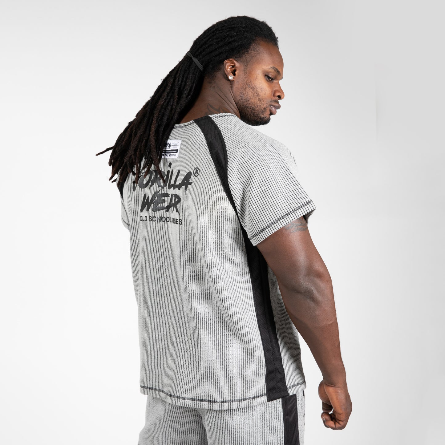 Gorilla Wear Augustine Old School Work Out Top, grå