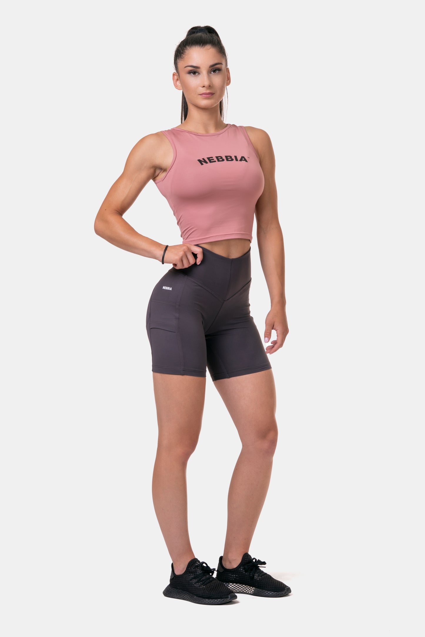 NEBBIA- Fit & Sporty Tank Top, rosa
