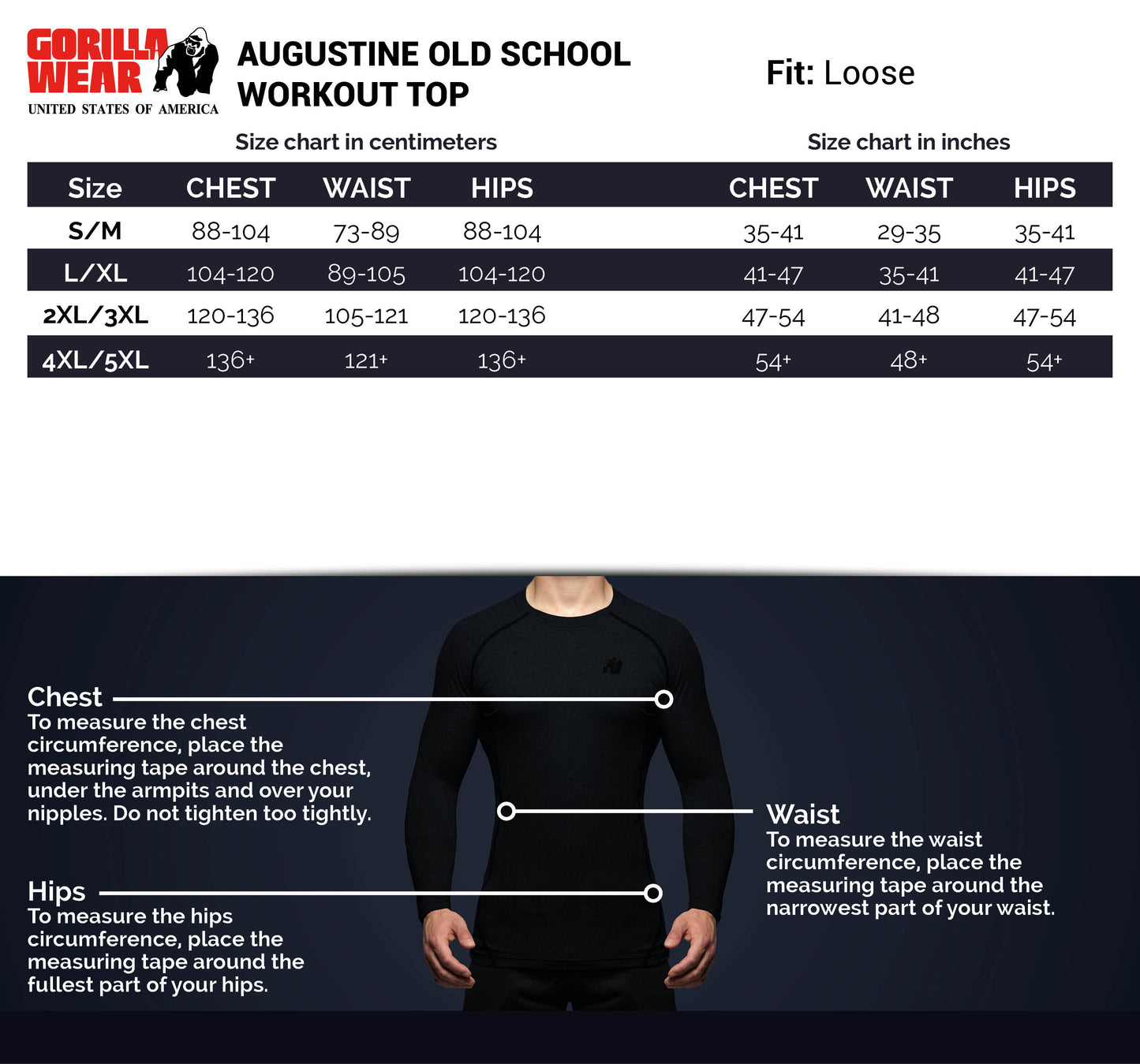Gorilla Wear Augustine Old School Work Out Top, grå