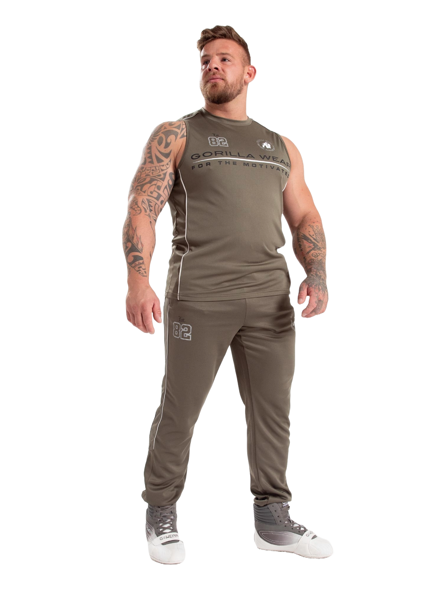 Gorilla Wear Broxton linne, armégrön