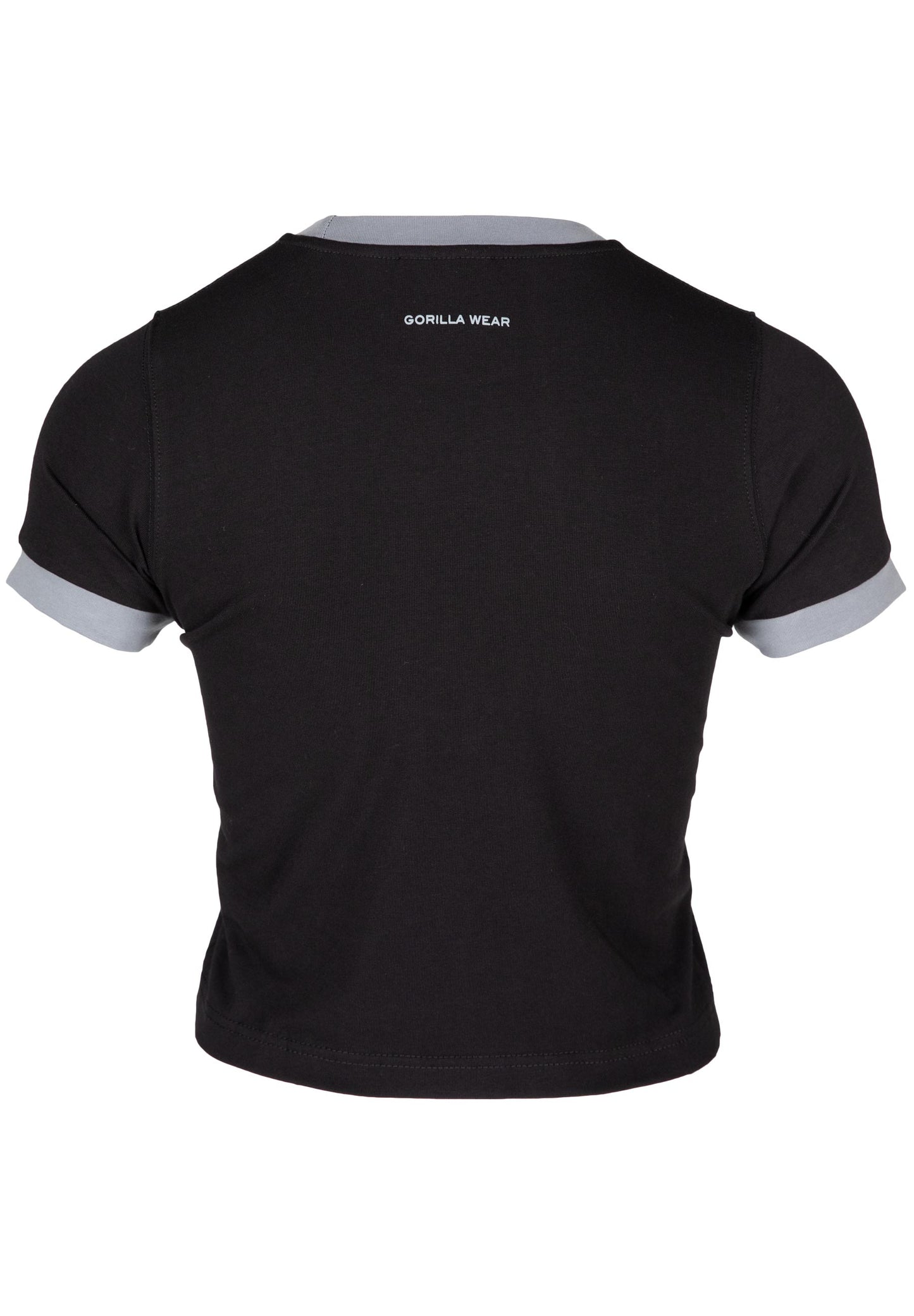 Gorilla Wear New Orleans Cropped T-Shirt, svart