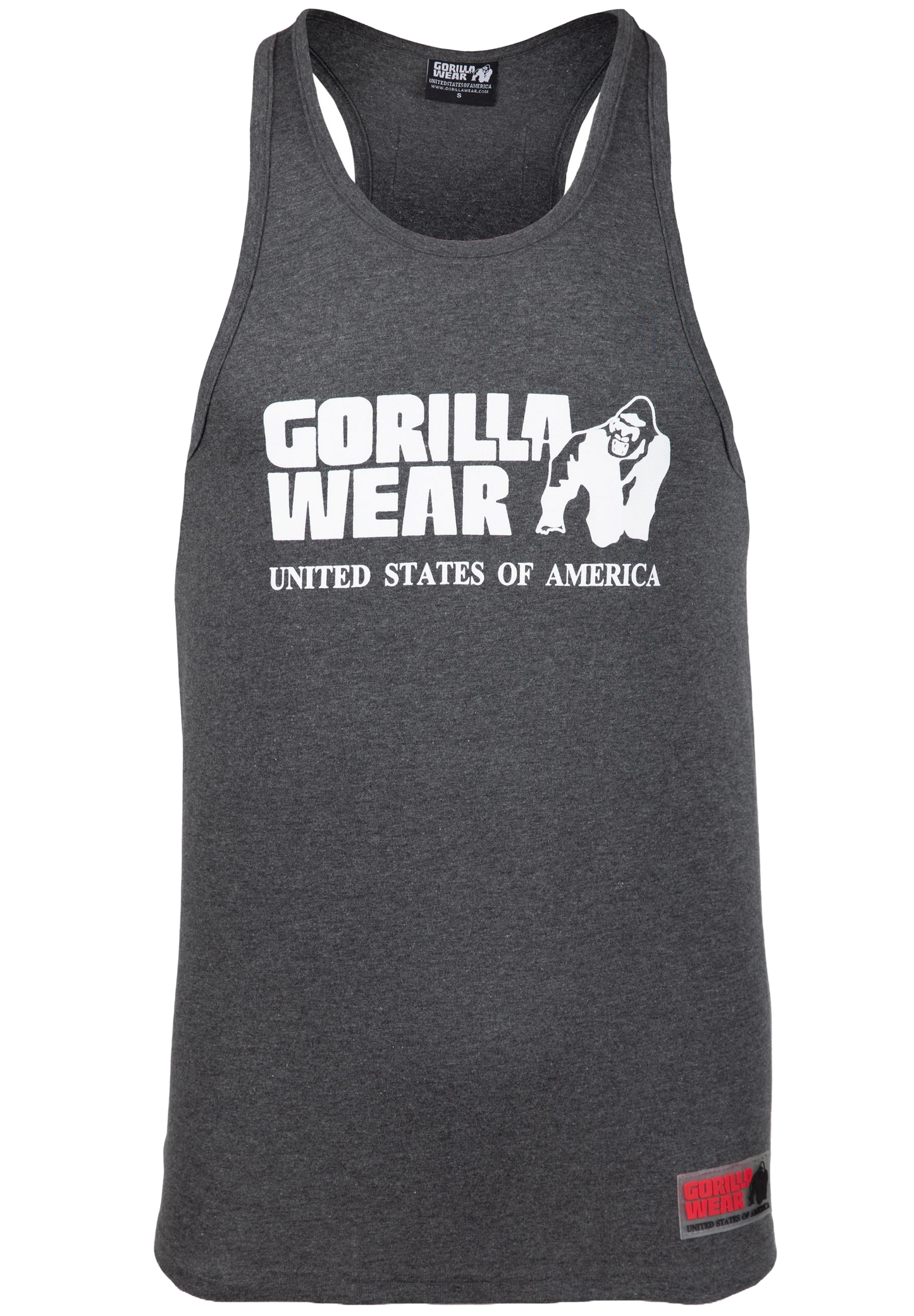 Gorilla Wear Classic linne, mörk grå