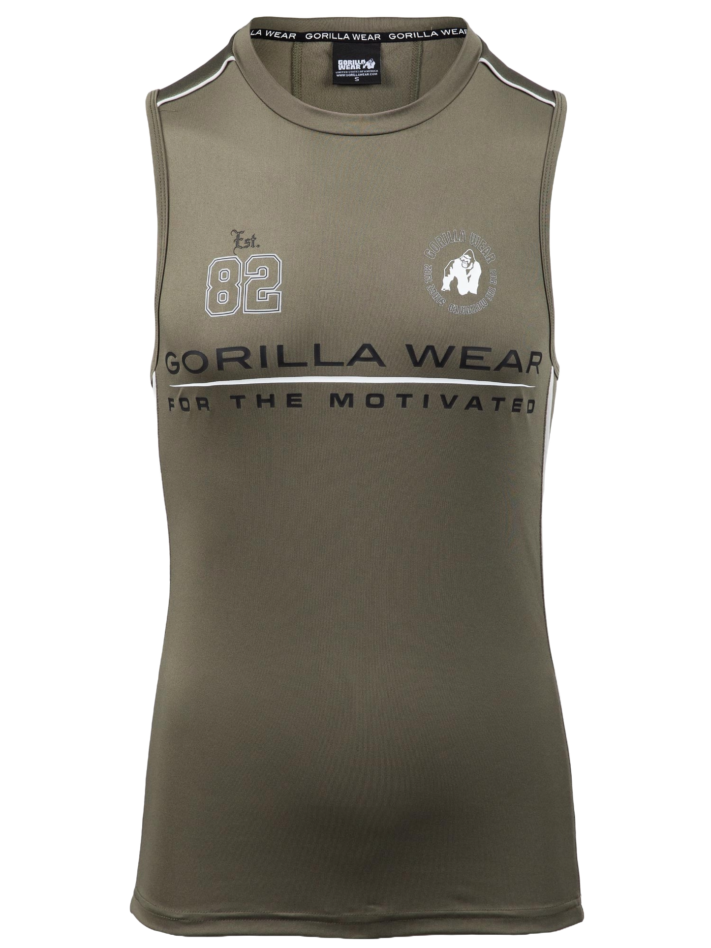 Gorilla Wear Broxton linne, armégrön