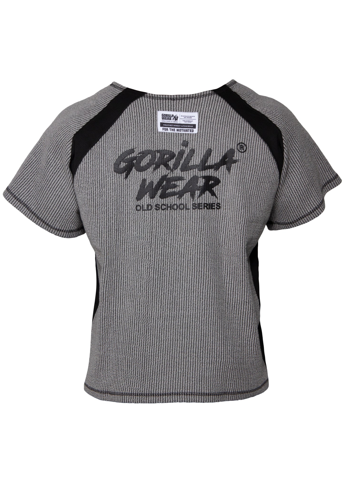Gorilla Wear Augustine Old School Work Out Top, grå