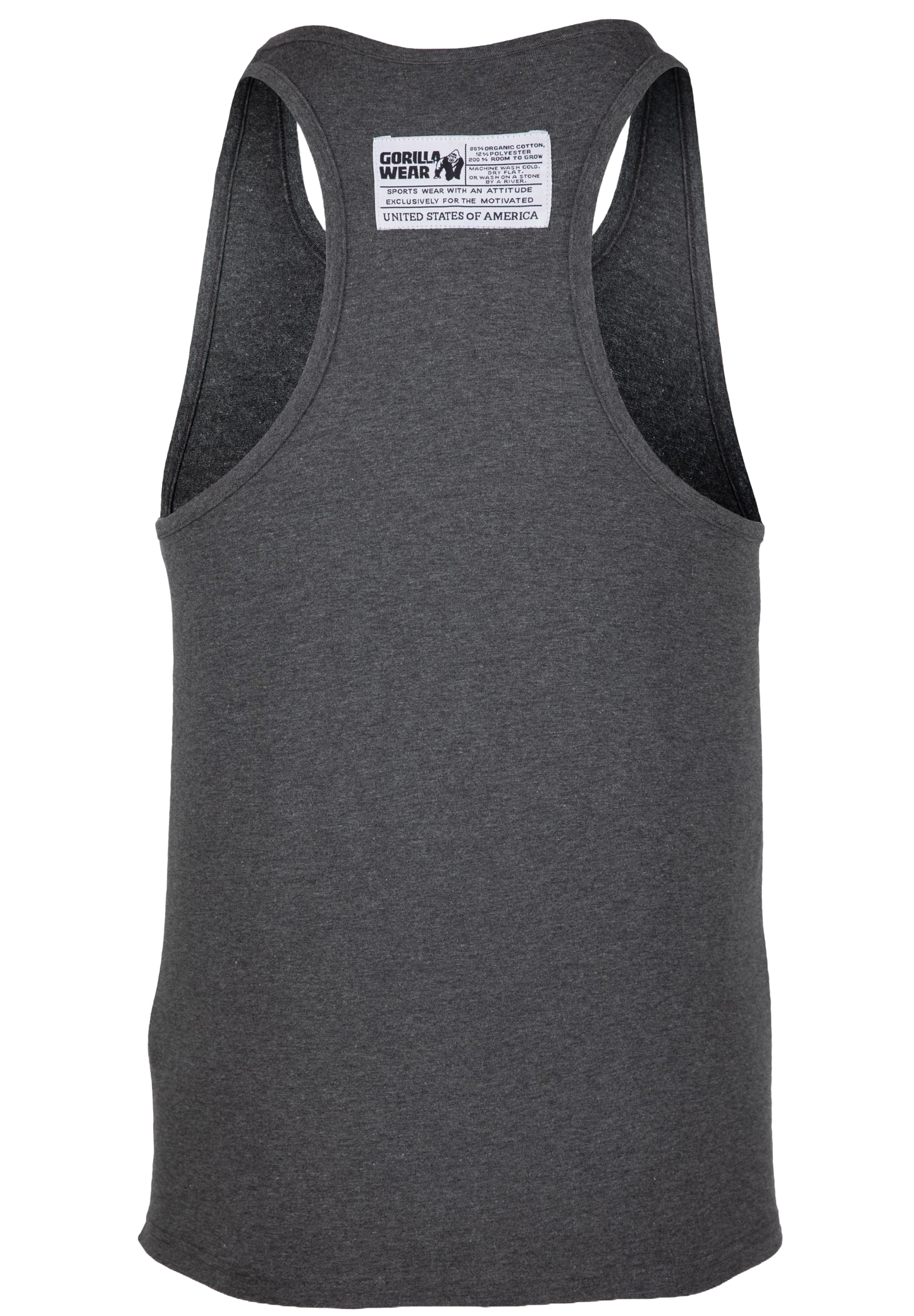 Gorilla Wear Classic linne, mörk grå