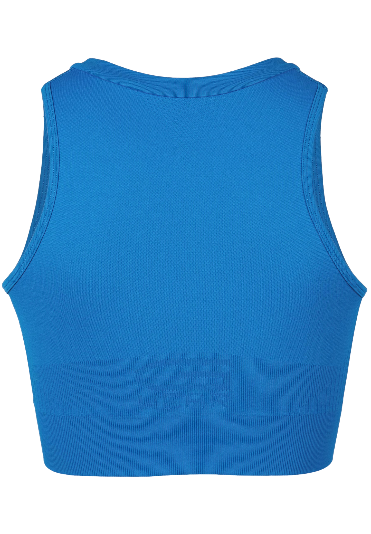 Gorilla Wear Olivia Seamless Crop Top, blå