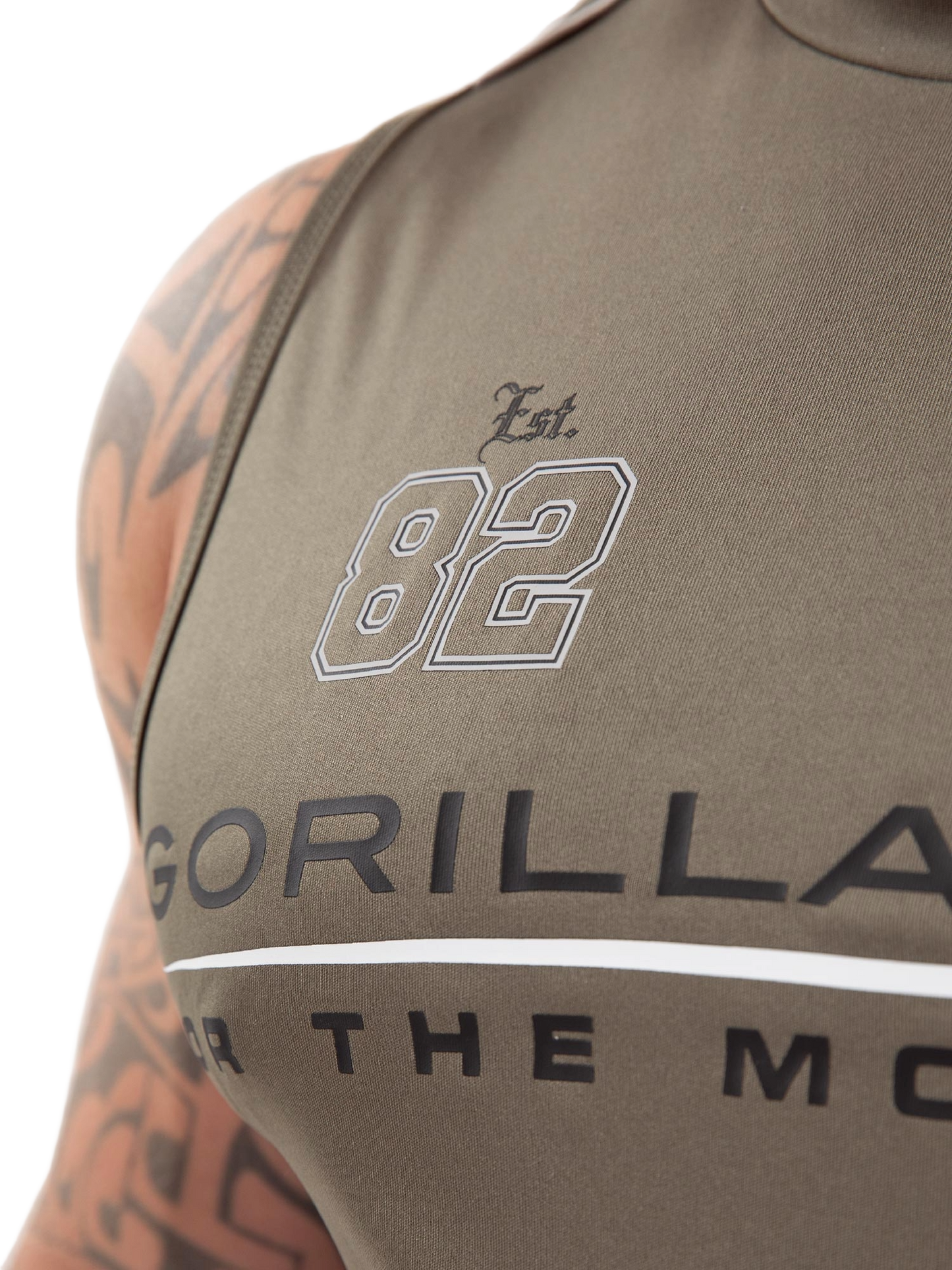 Gorilla Wear Broxton linne, armégrön