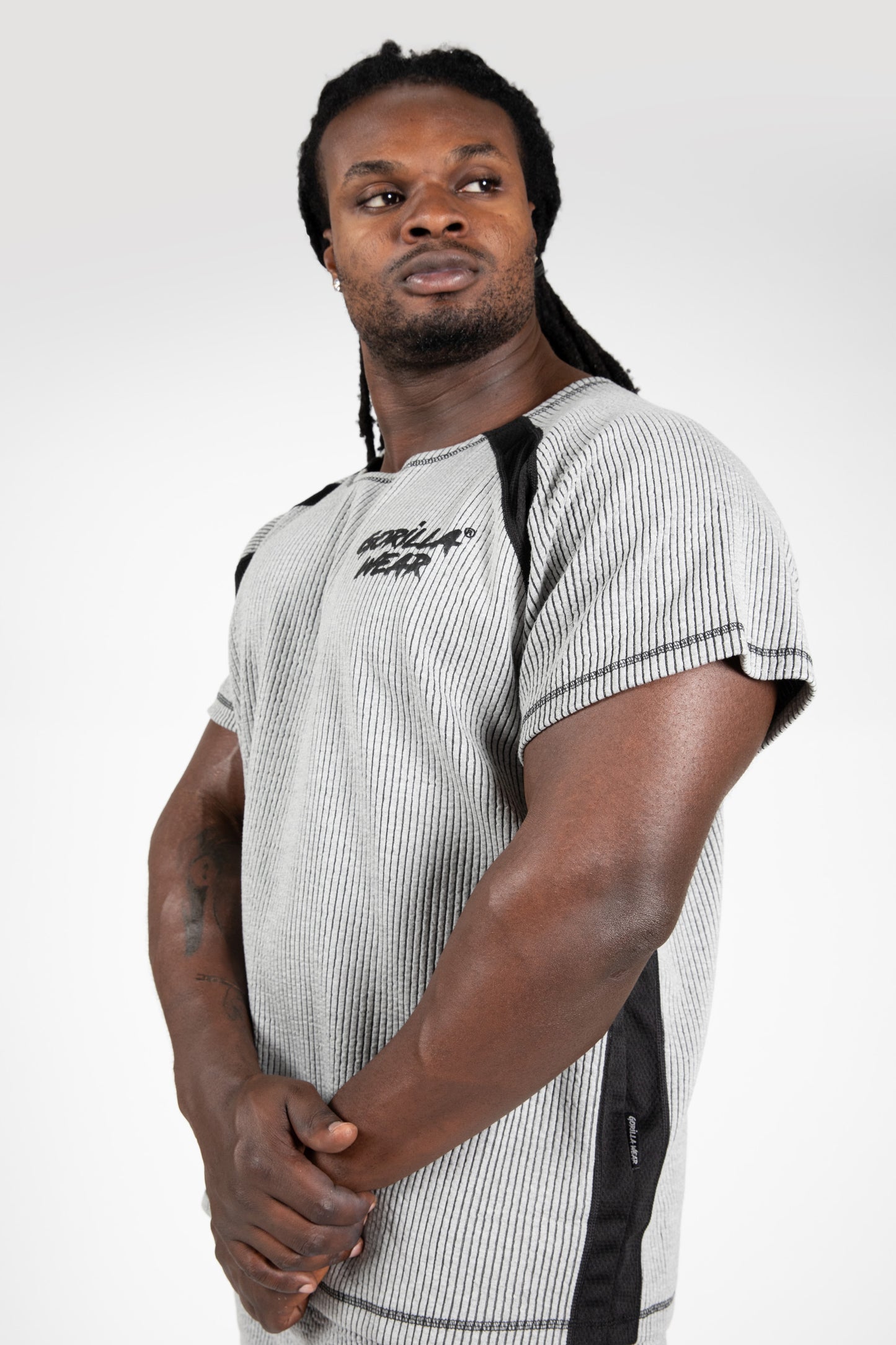 Gorilla Wear Augustine Old School Work Out Top, grå