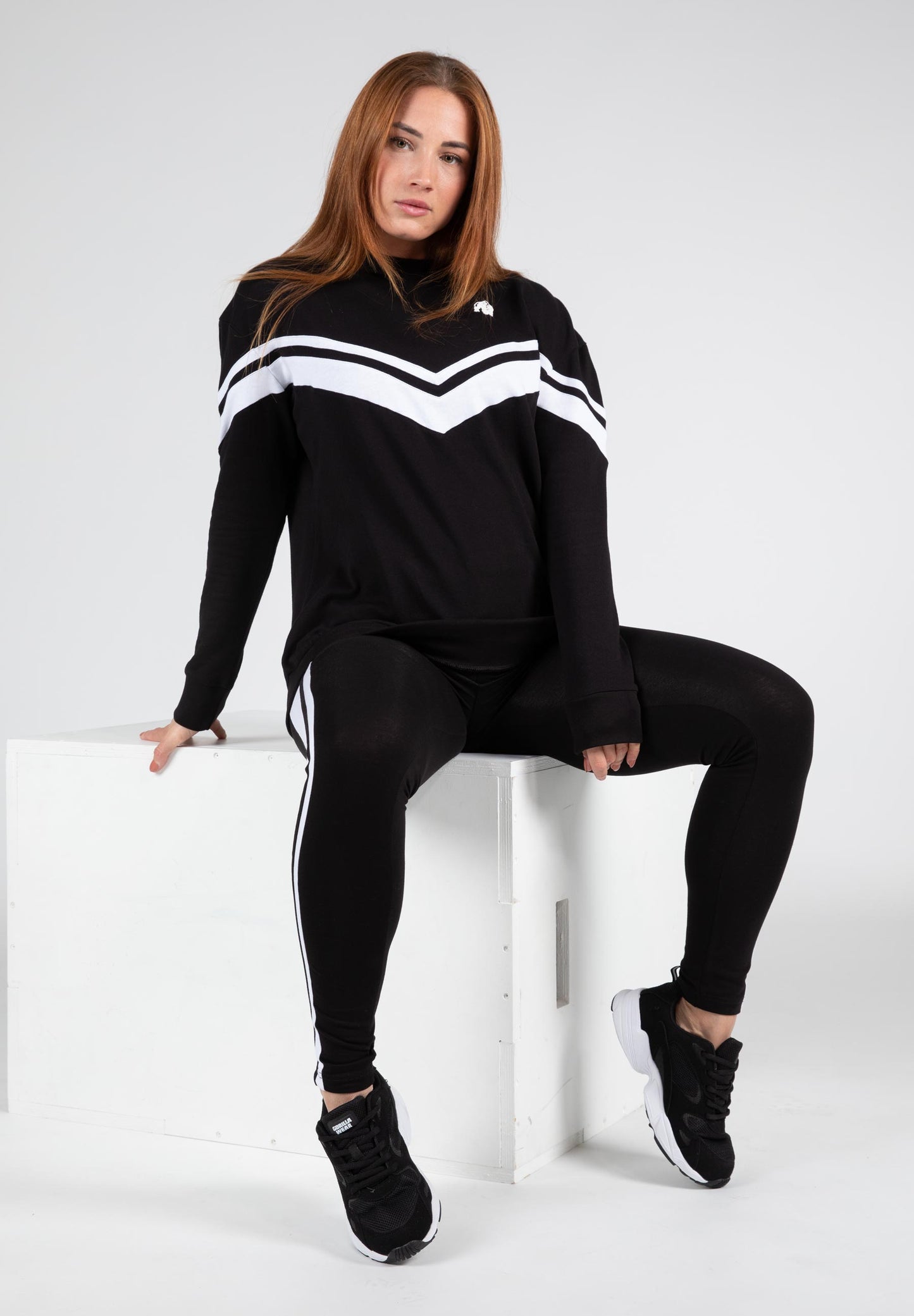 Gorilla Wear Hailey Oversized Sweatshirt, svart