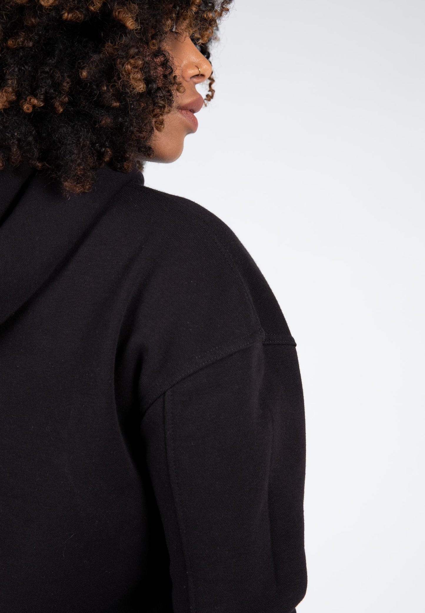 Gorilla Wear Crowley Oversized Women's Hoodie, svart
