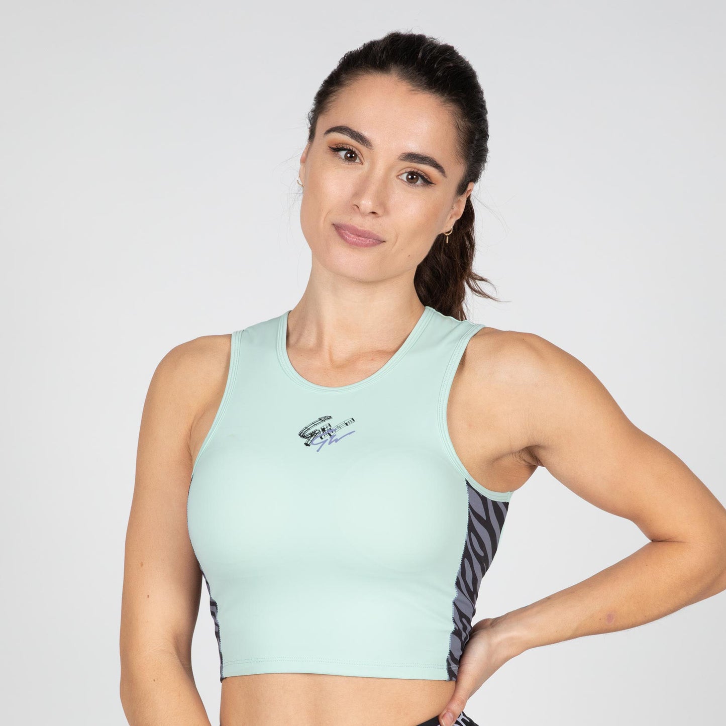 Gorilla Wear Zion Crop Top, grön