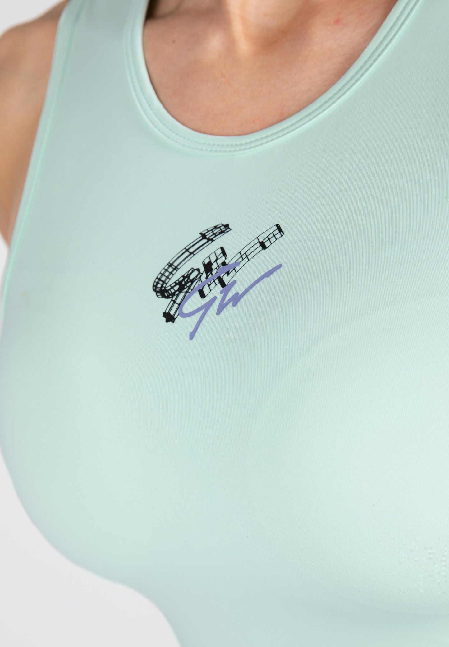 Gorilla Wear Zion Crop Top, grön