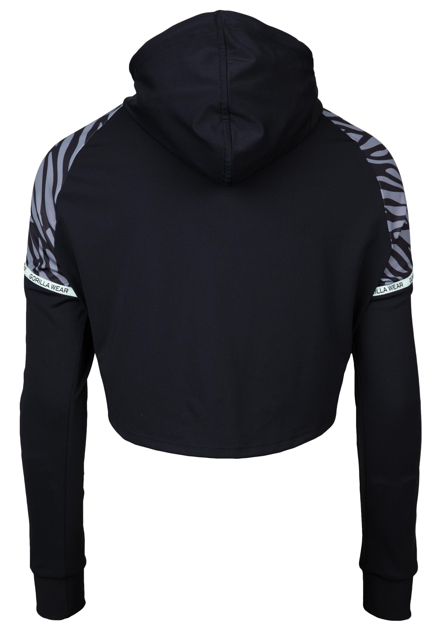 Gorilla Wear Zion Cropped Hoodie, svart